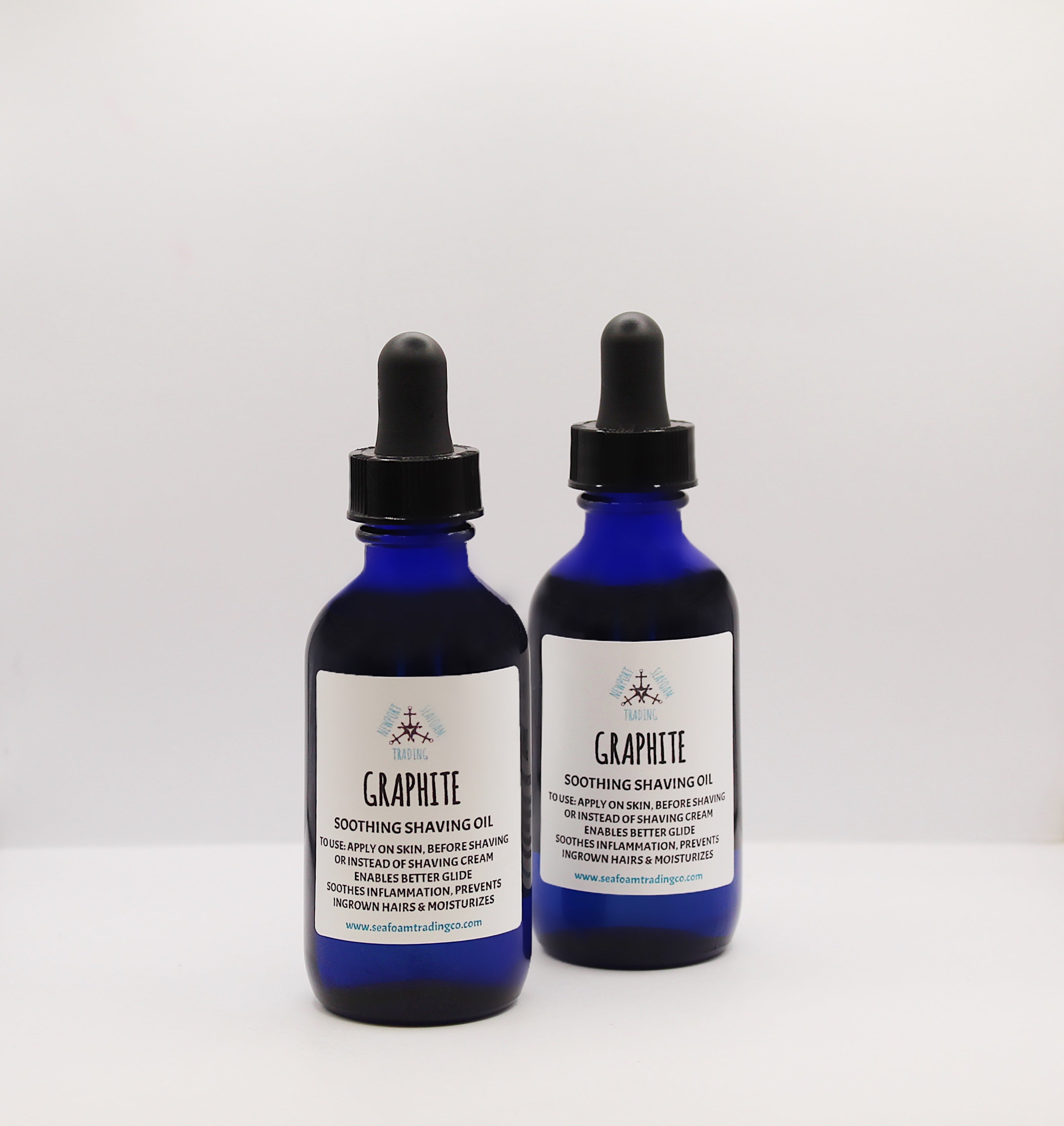 Graphite Organic Handmade Shaving Oil