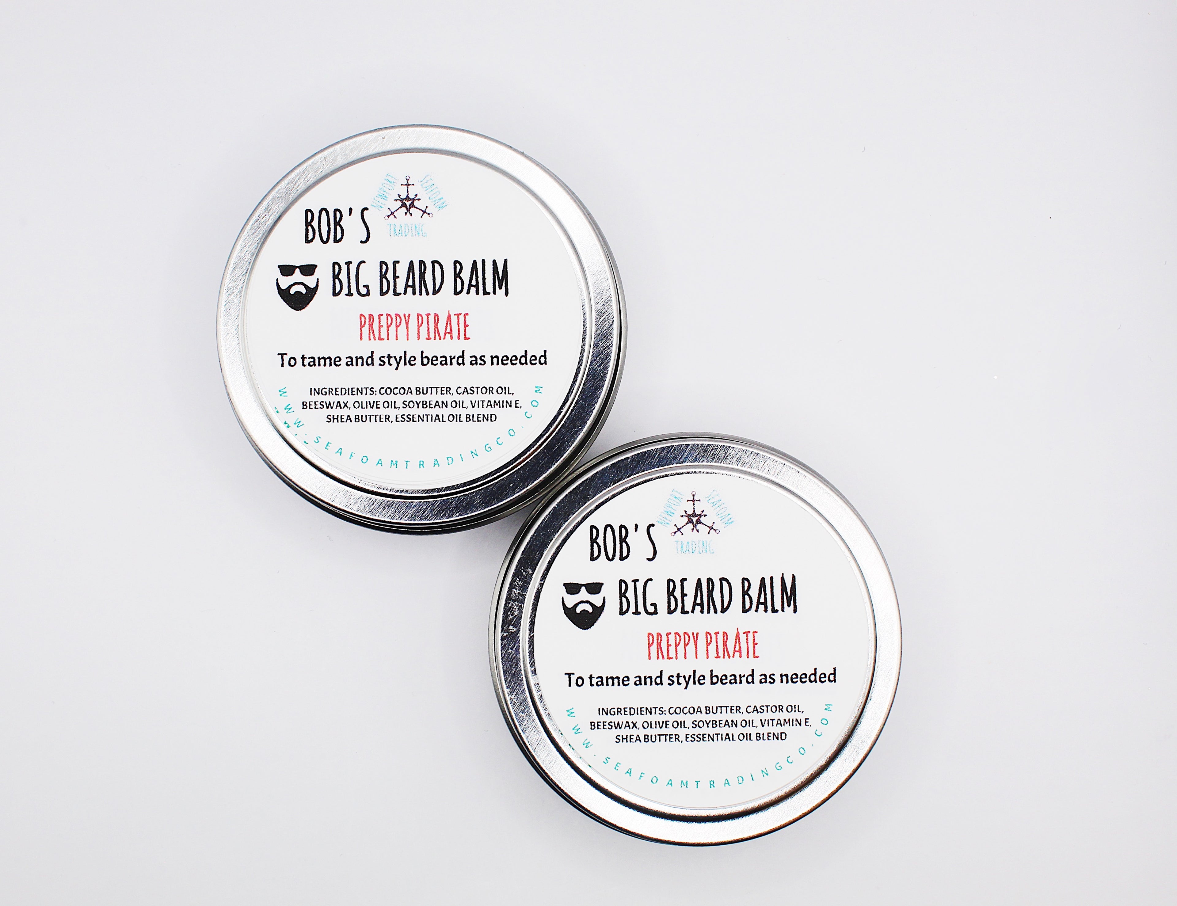 Preppy Pirate Natural Beard Balm