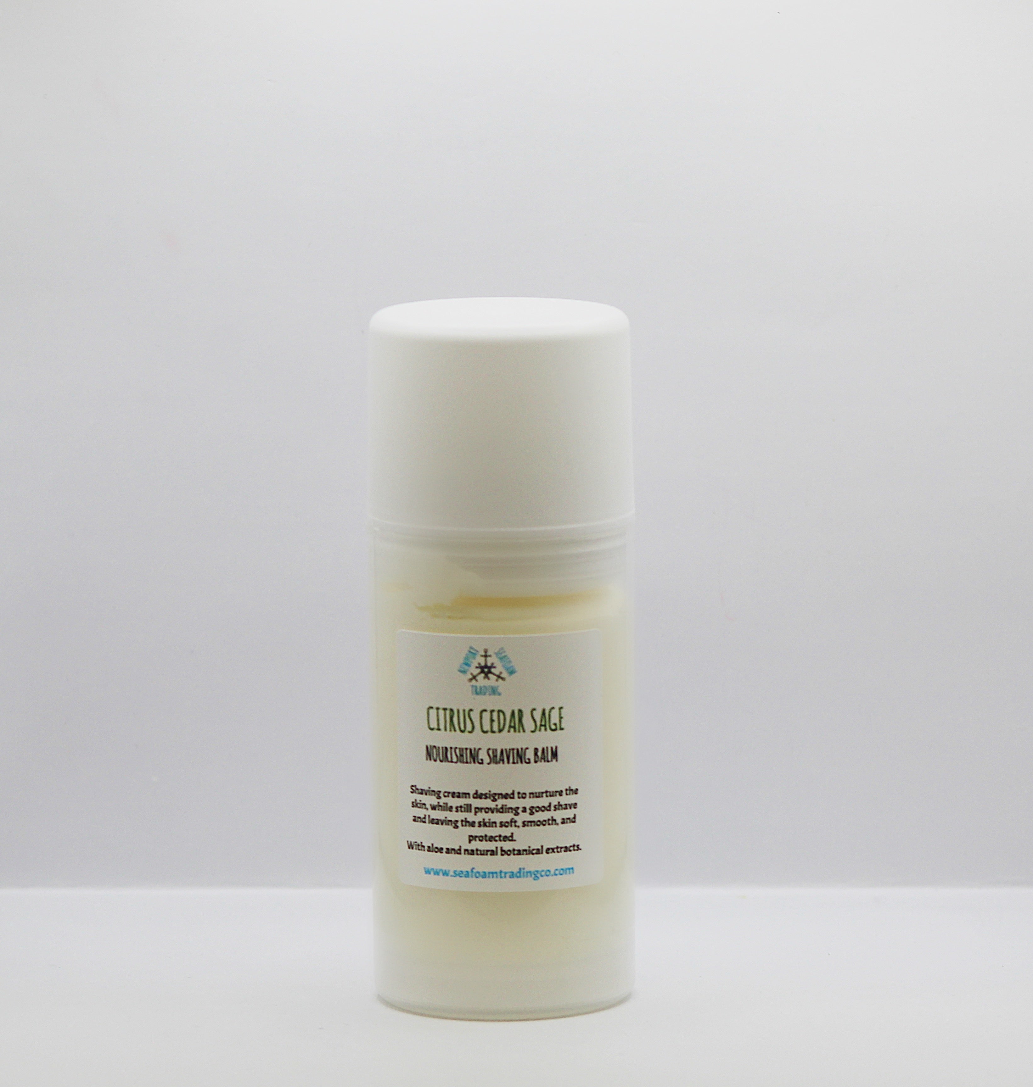 Citrus Cedar Sage Natural Nourishing Shaving Balm