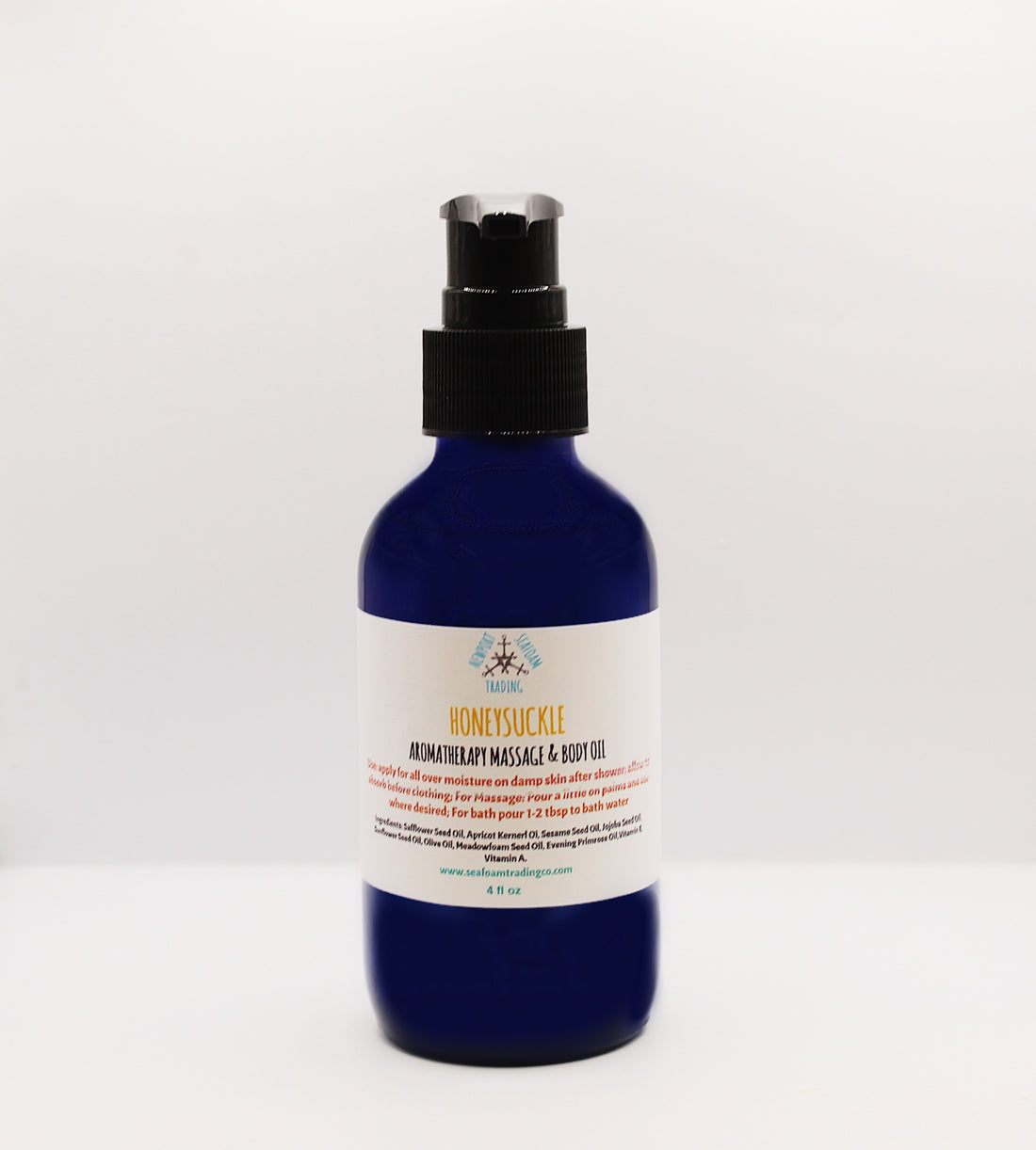 Honeysuckle Organic Handmade Massage and Body OIl