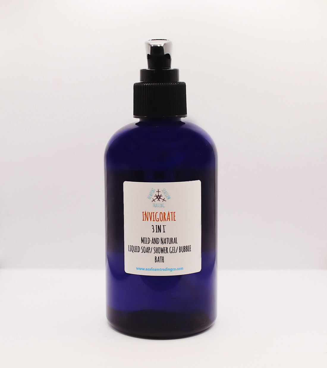 Invigorate- Orange + Lemongrass Organic Liquid Soap