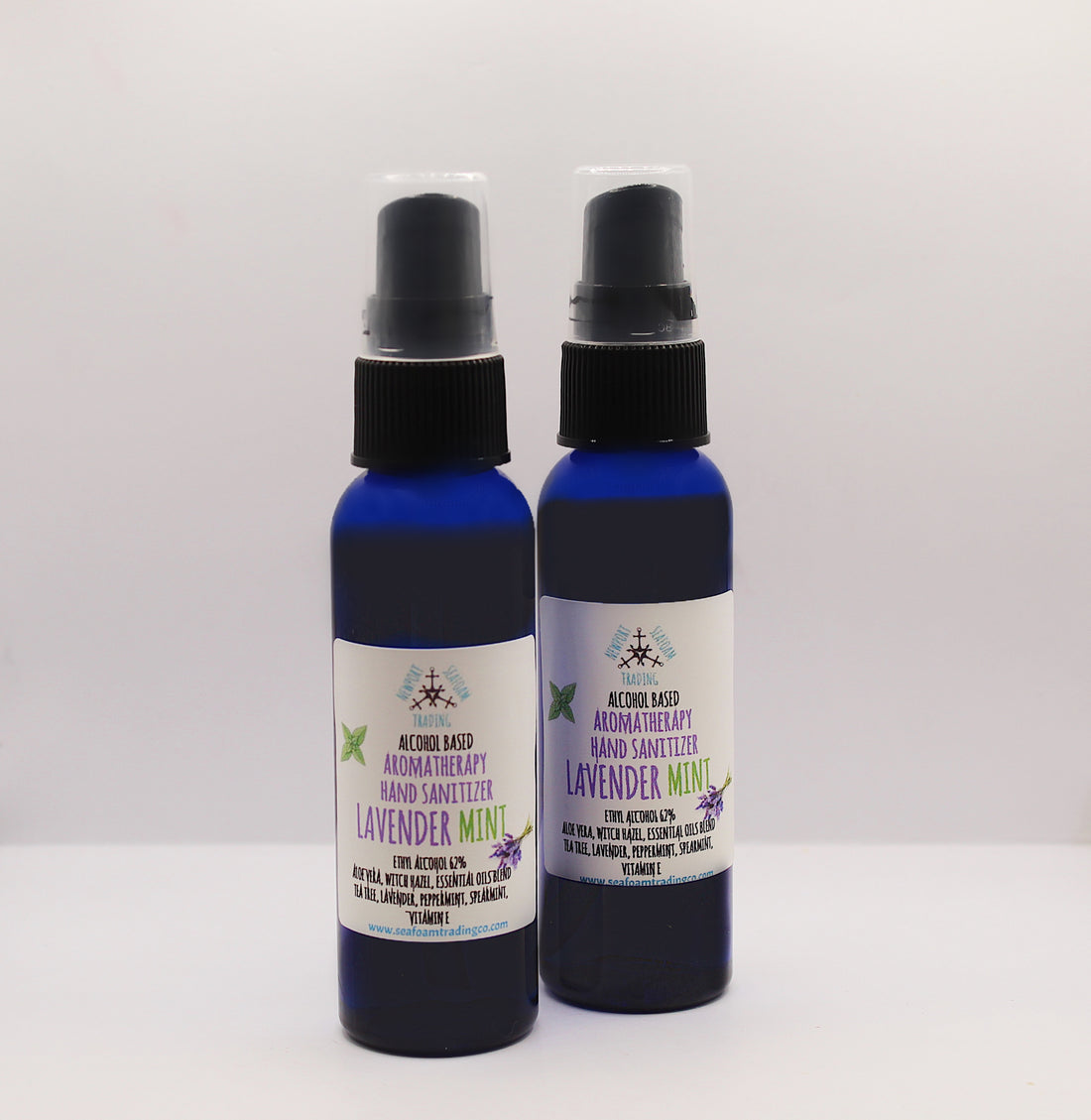 Lavender Mint Natural Aromatherapy Hand Sanitizer