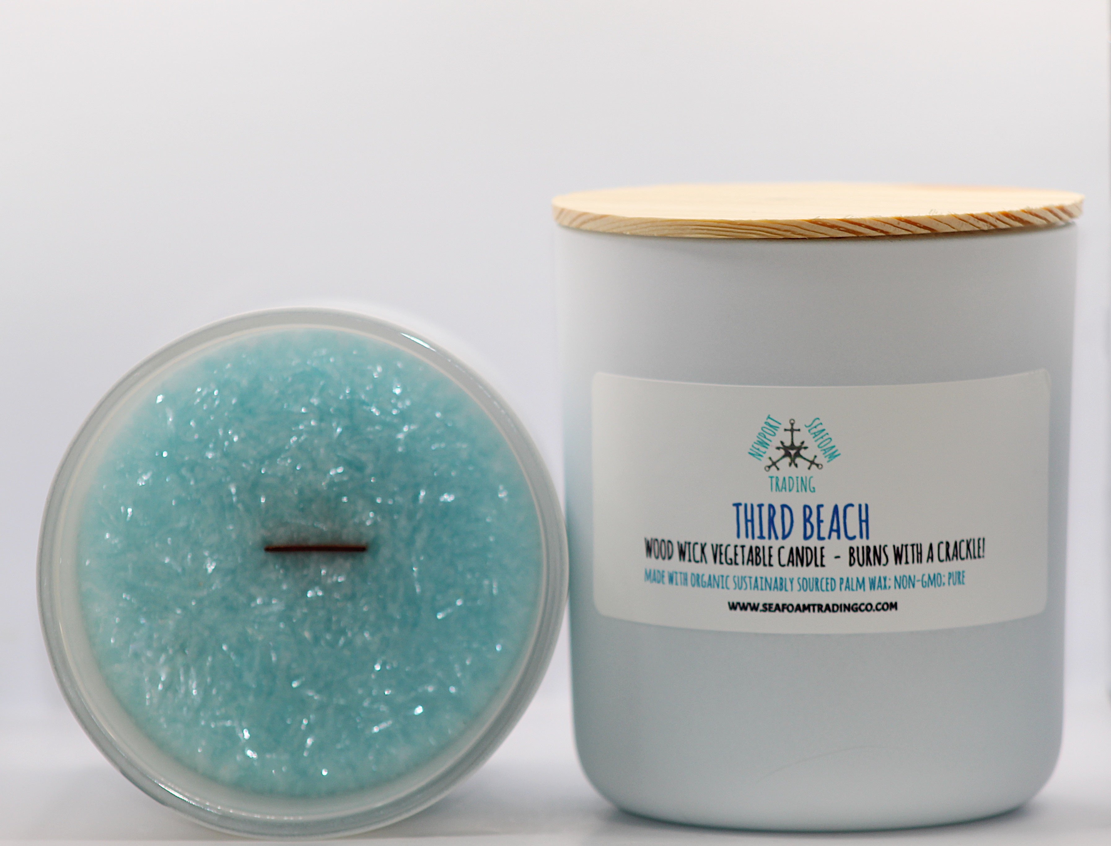 Third Beach Organic Wood Wick Candle