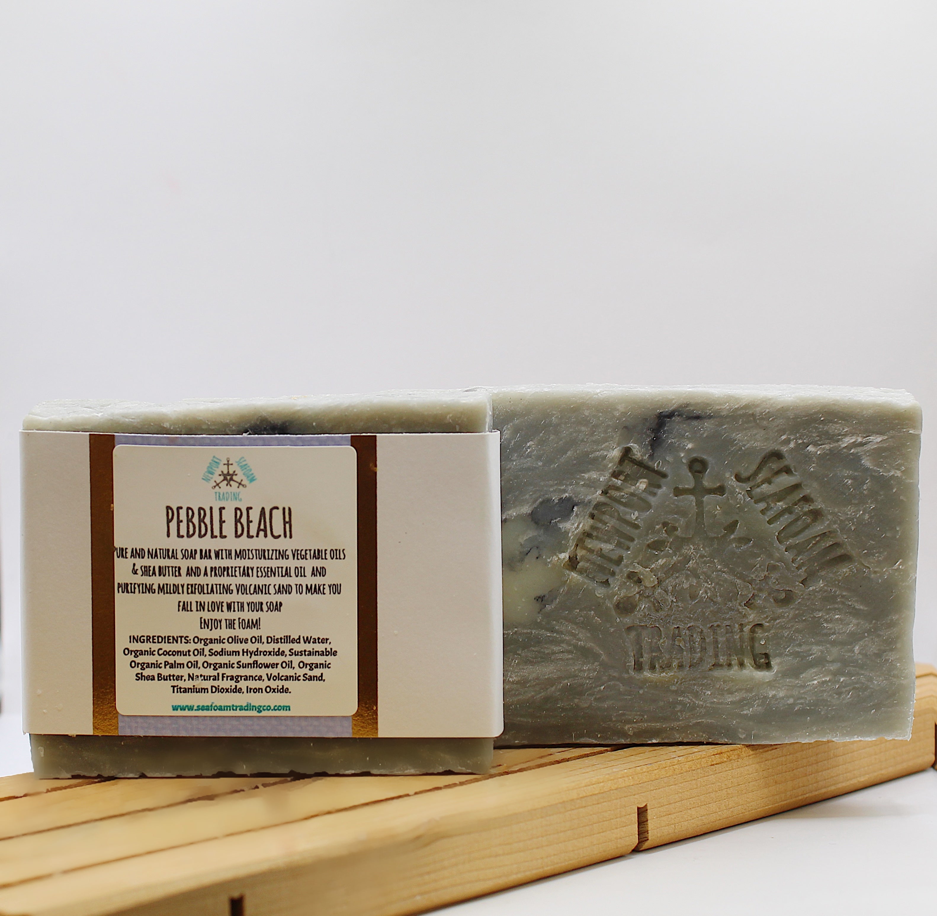 Pebble Beach Organic Handmade Soap Bar
