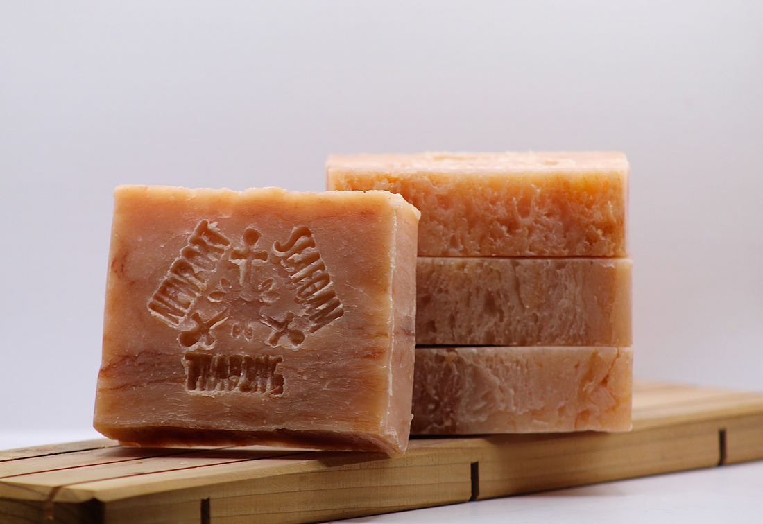 Grapefruit Geranium Organic Handmade Soap Bar