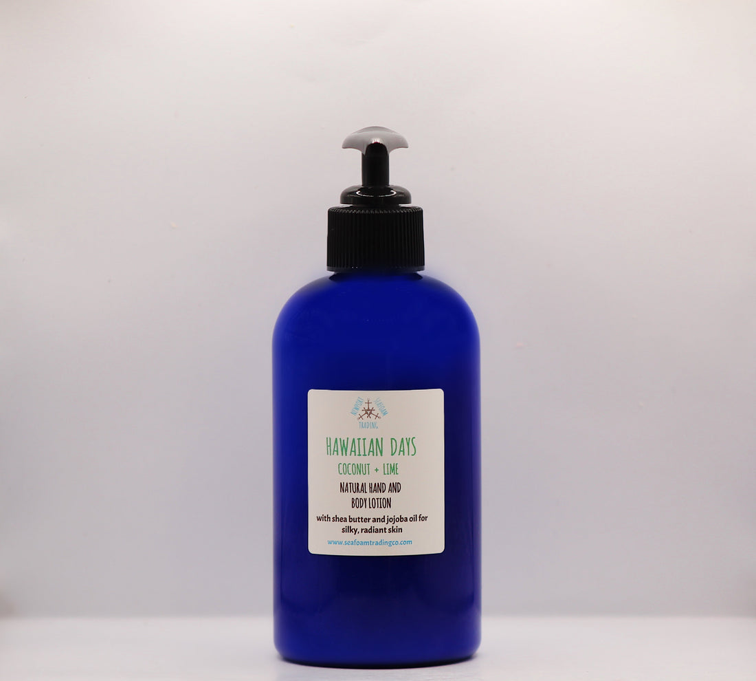 Hawaiian Days - Coconut Lime Organic Handmade Lotion