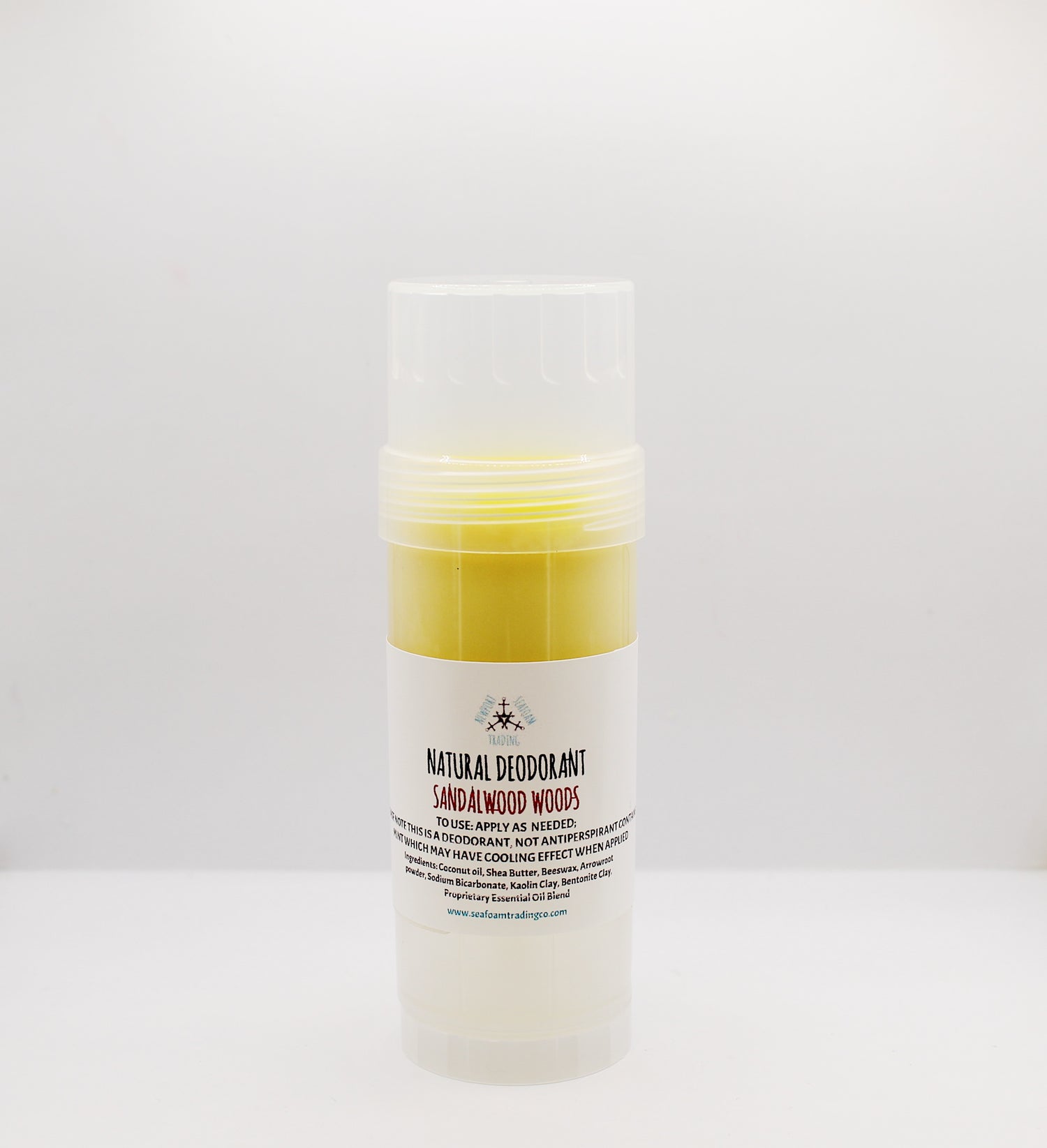 Sandalwood Woods- sandalwood, nag champa, vanilla Natural Deodorant