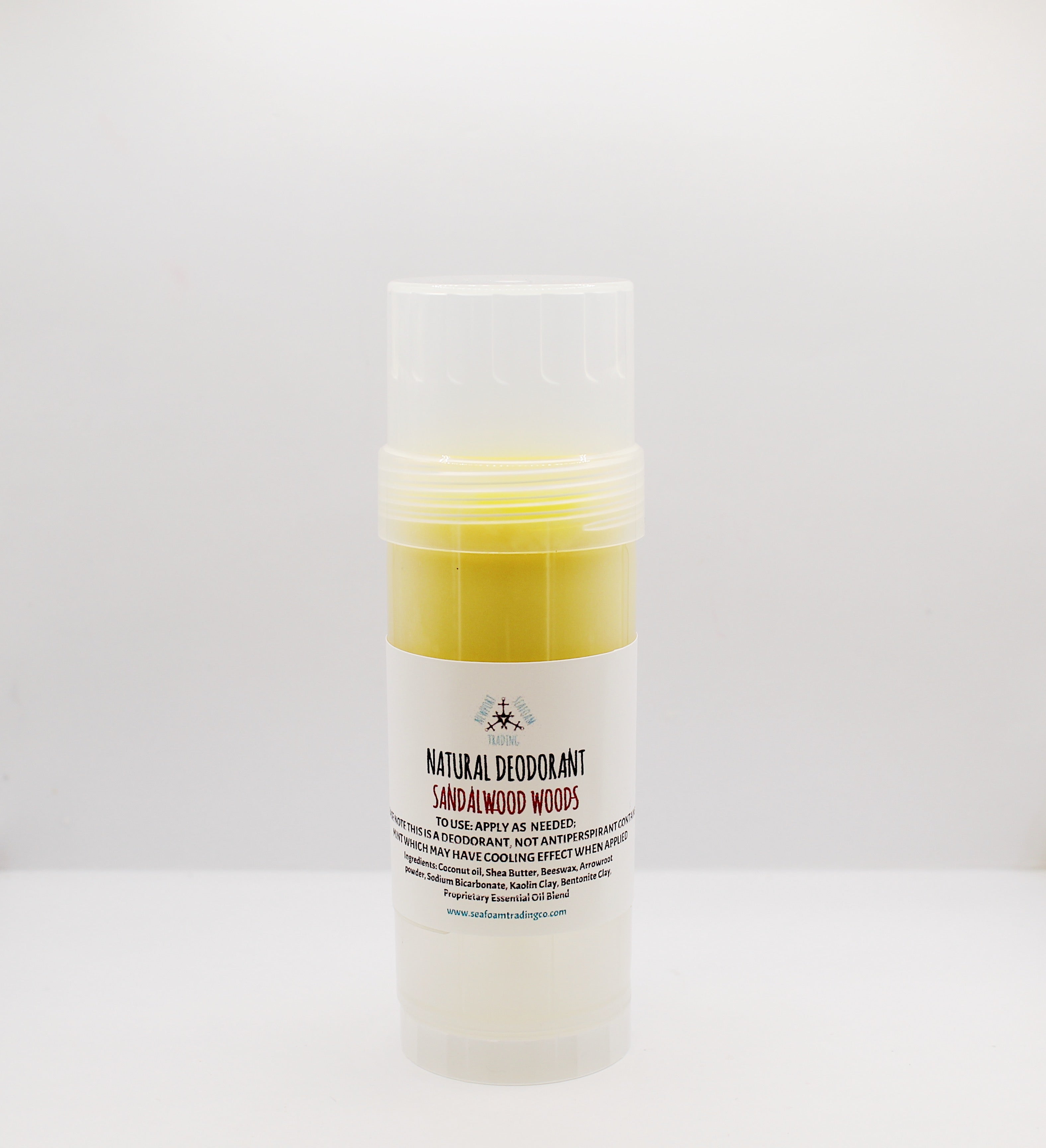 Sandalwood Woods- sandalwood, nag champa, vanilla Natural Deodorant