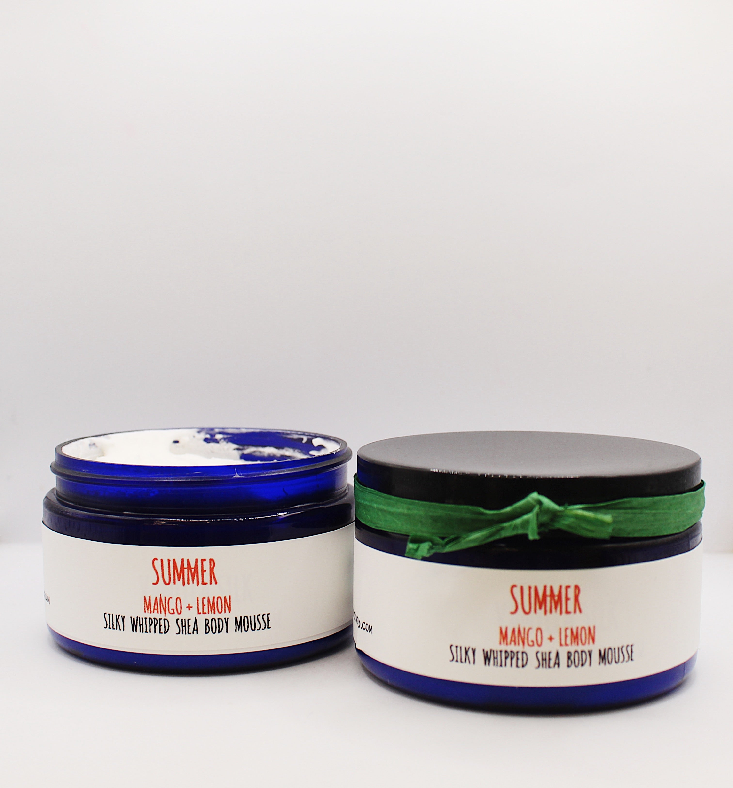 Summer - Mango Lemon Organic Handmade Silky Whipped Shea Butter Mousse