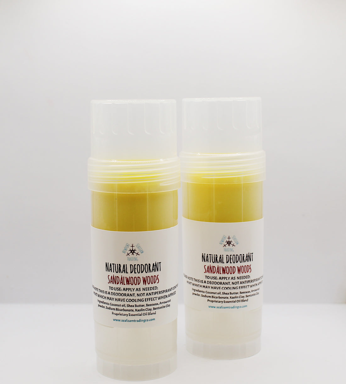 Sandalwood Woods- sandalwood, nag champa, vanilla Natural Deodorant