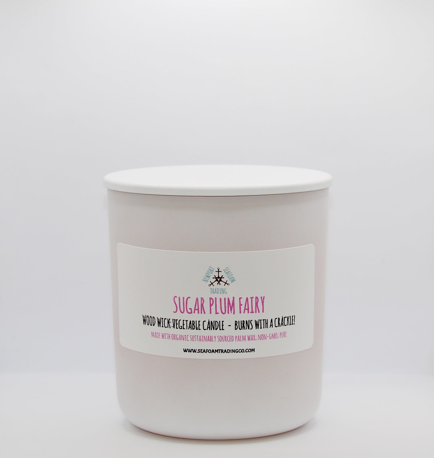 Sugar Plum  Organic Wood Wick Candle