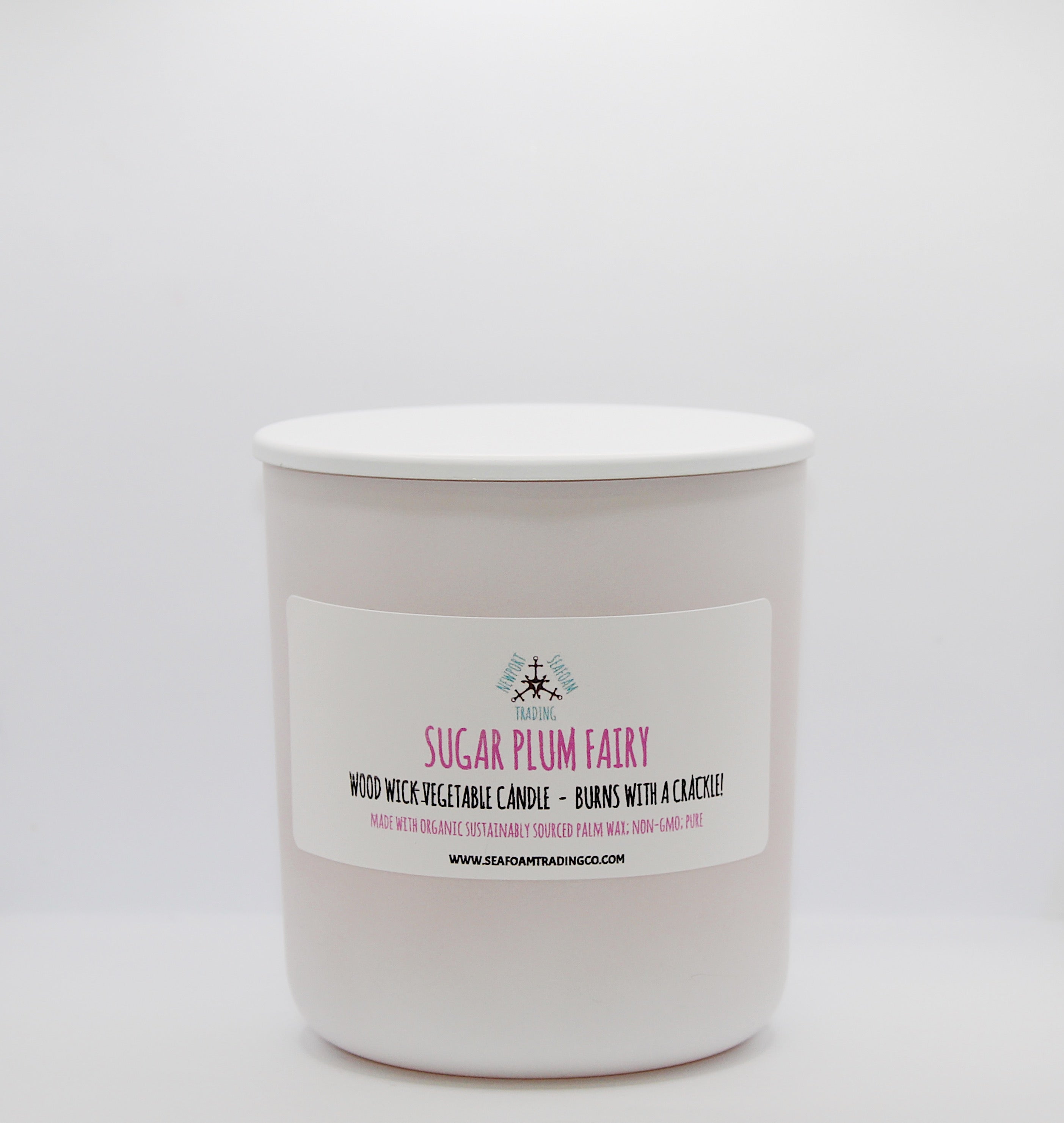 Sugar Plum Organic Wood Wick Candle