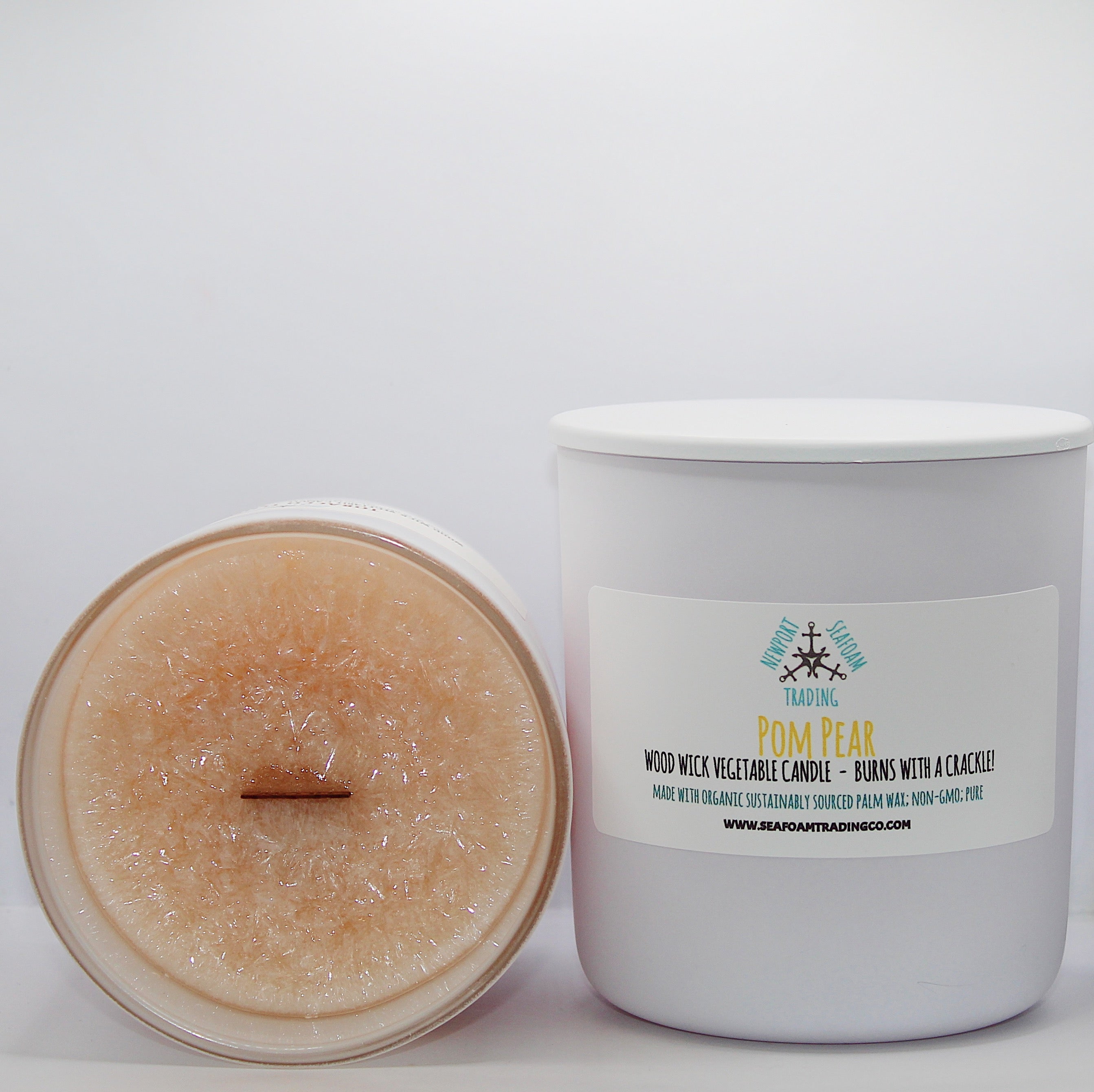 Pom Pear Organic Wood Wick Candle