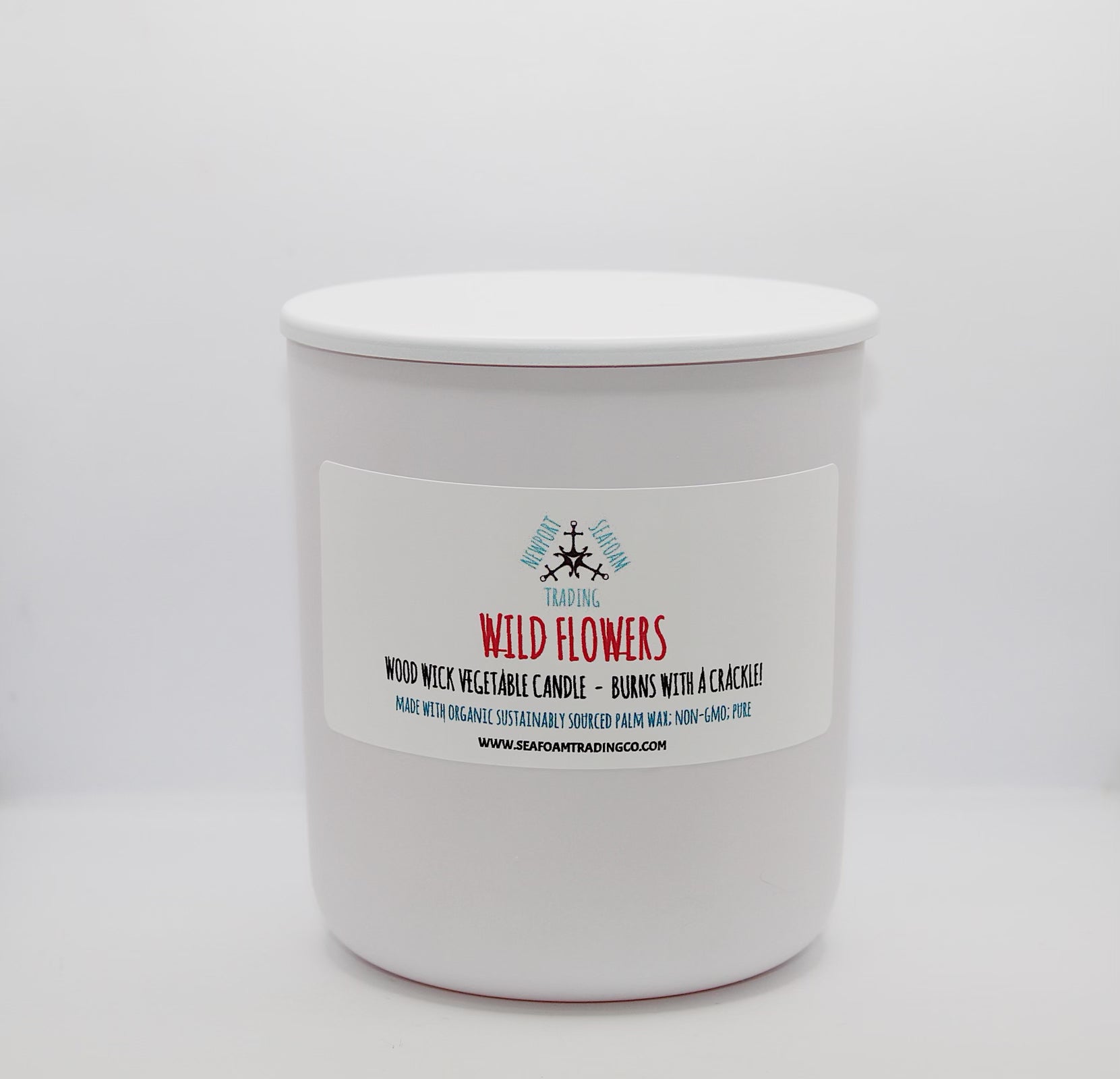 Wildflowers Organic Wood Wick Candle