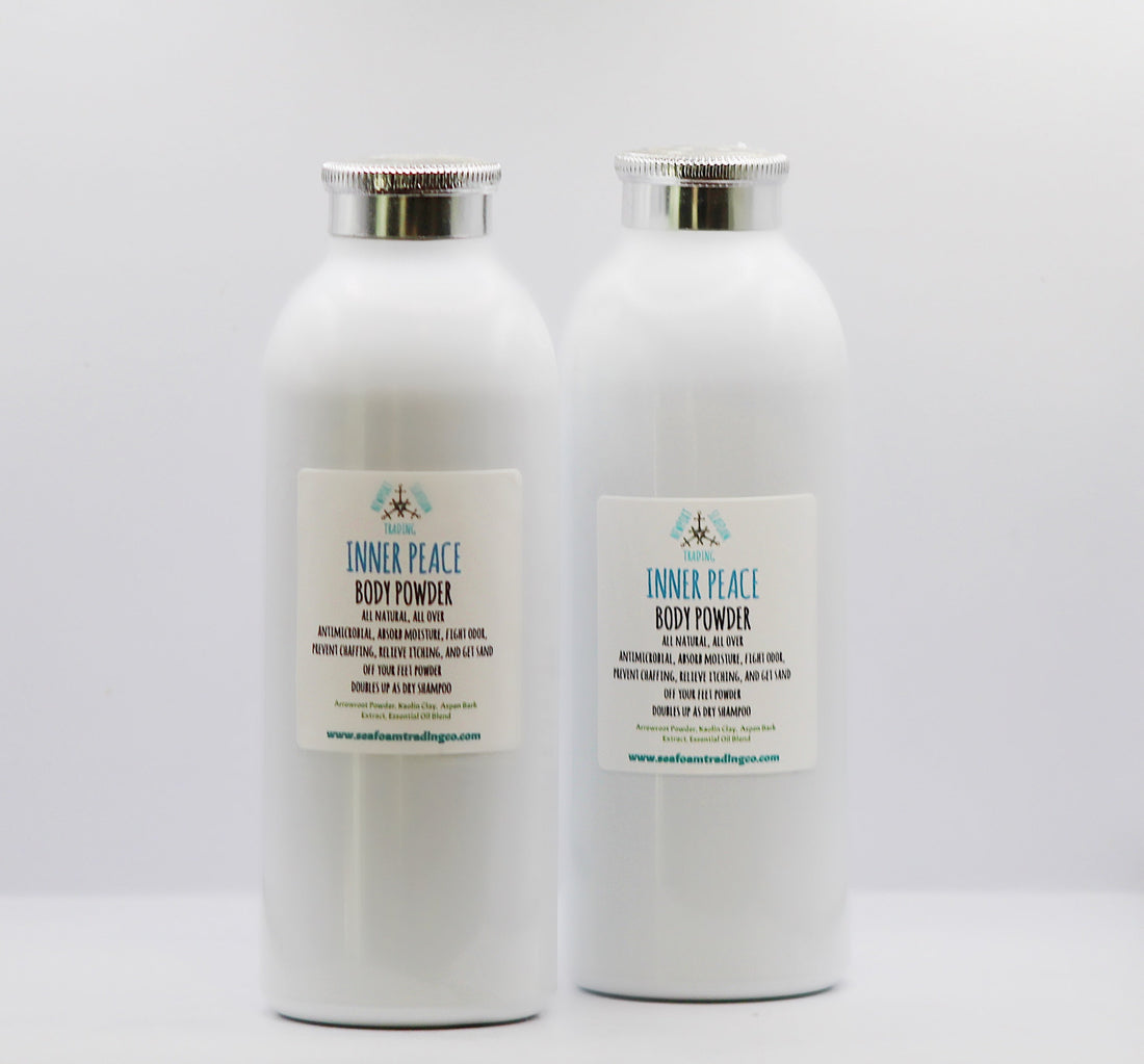 Inner Peace - Lavender, Patchouli + Ylang Ylang Natural Body Powder