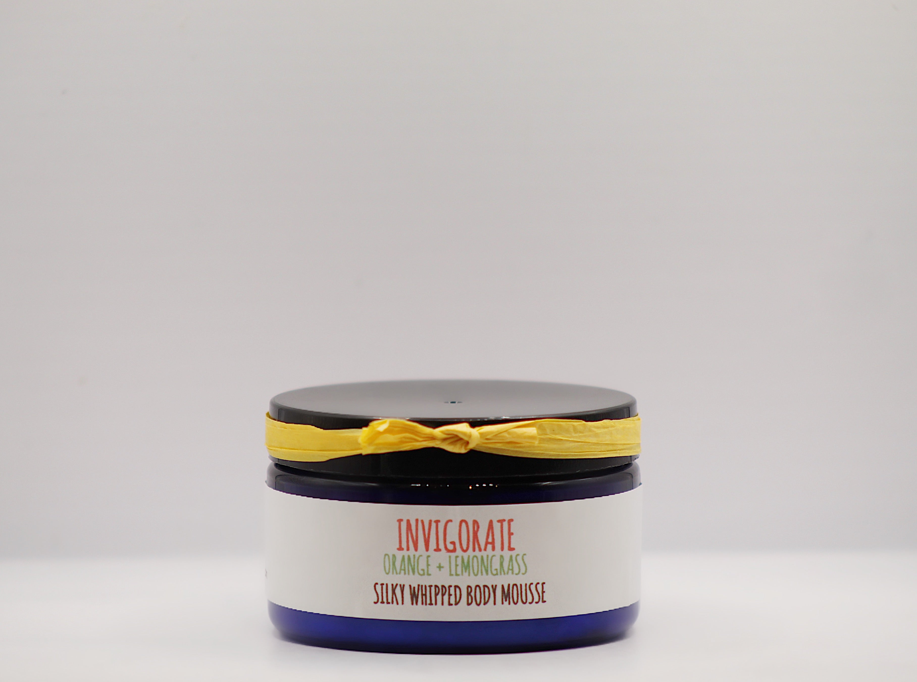 Invigorate- Orange + Lemongrass Organic Handmade Silky Whipped Shea Butter Mousse