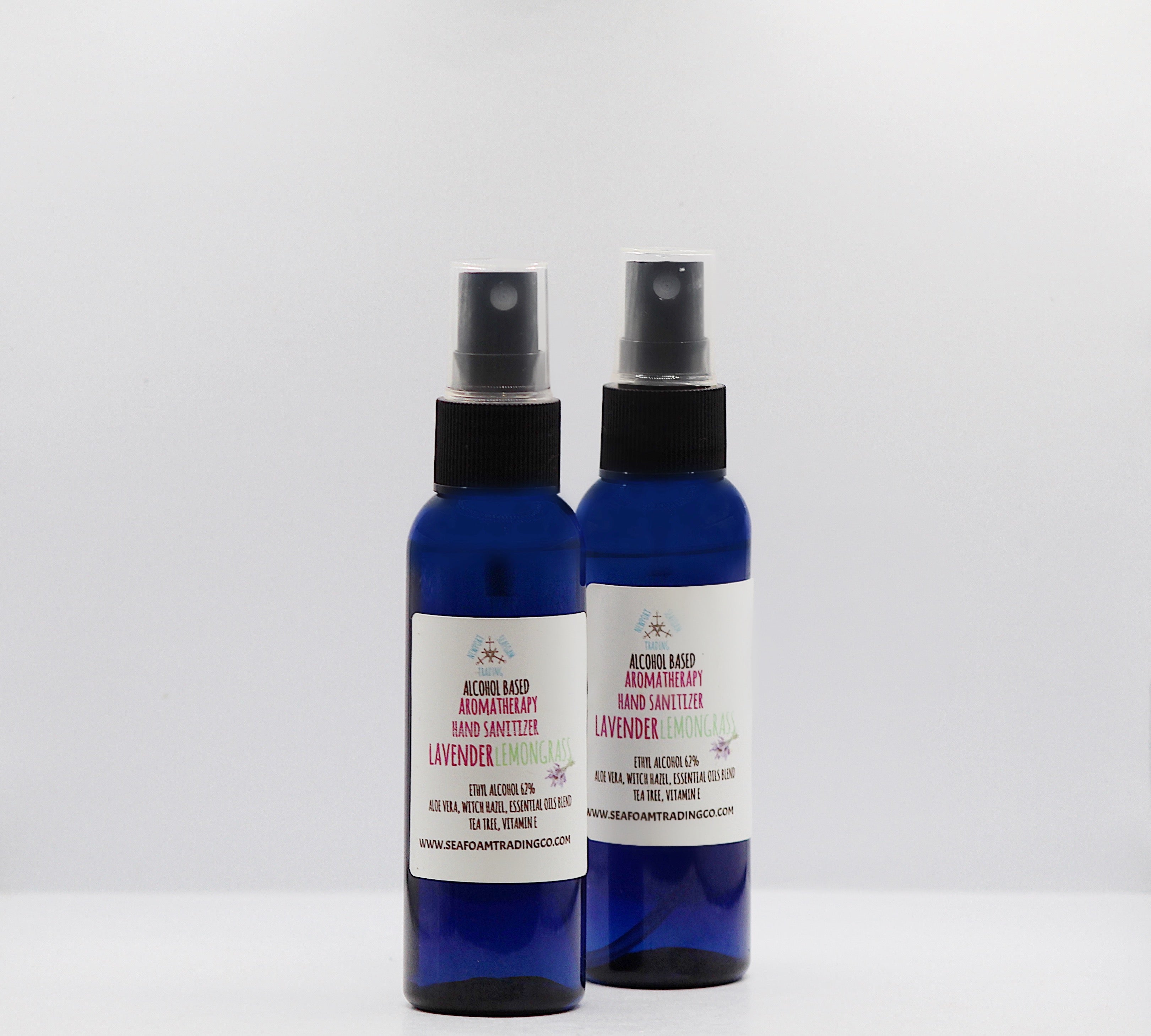 Lavender Lemongrass Natural Aromatherapy Hand Sanitizer