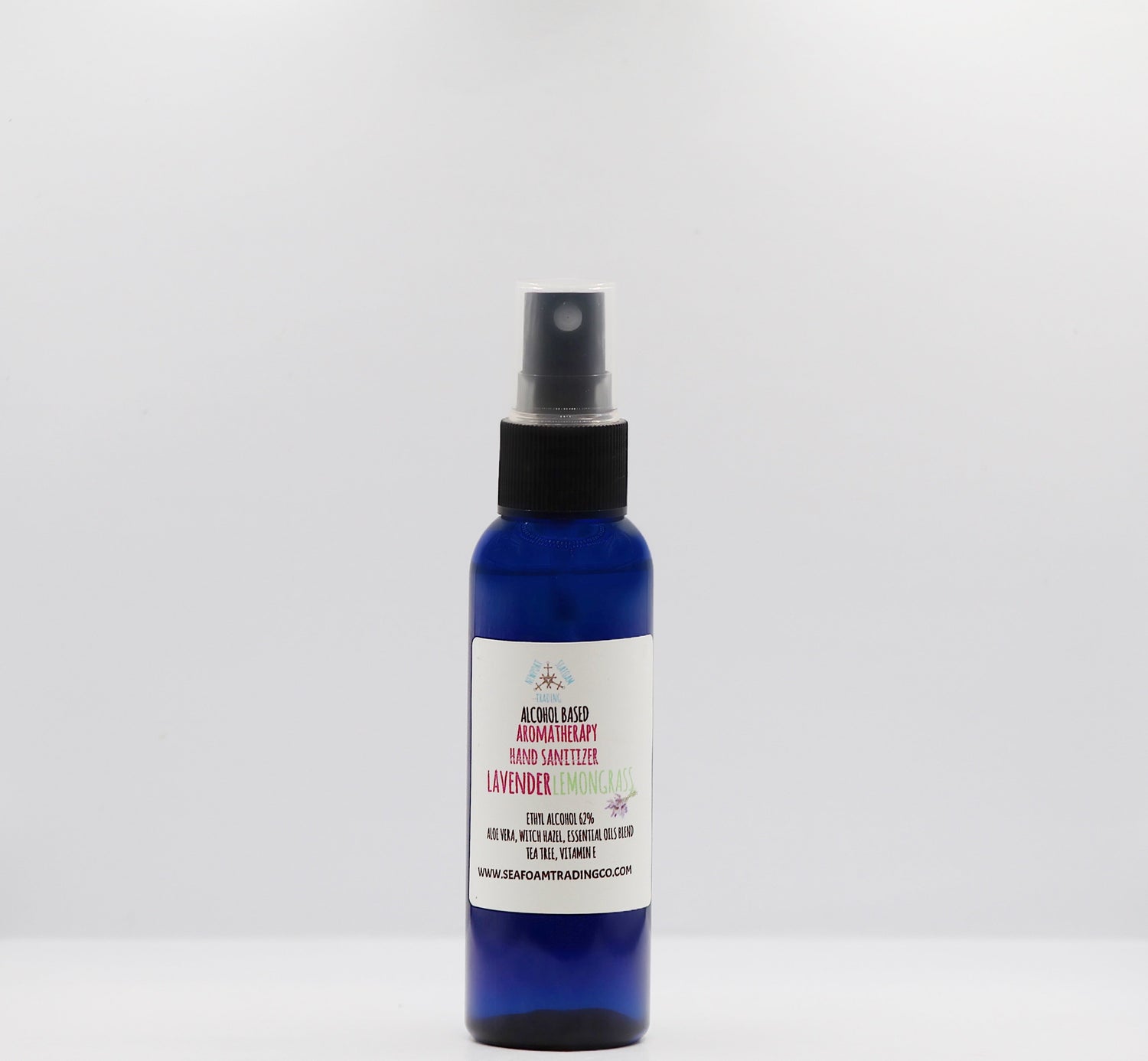 Lavender Lemongrass Natural Aromatherapy Hand Sanitizer