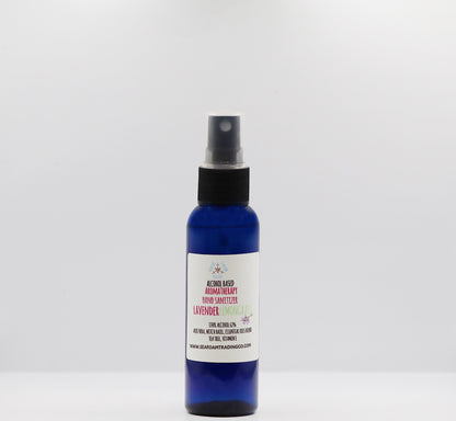 Lavender Lemongrass Natural Aromatherapy Hand Sanitizer