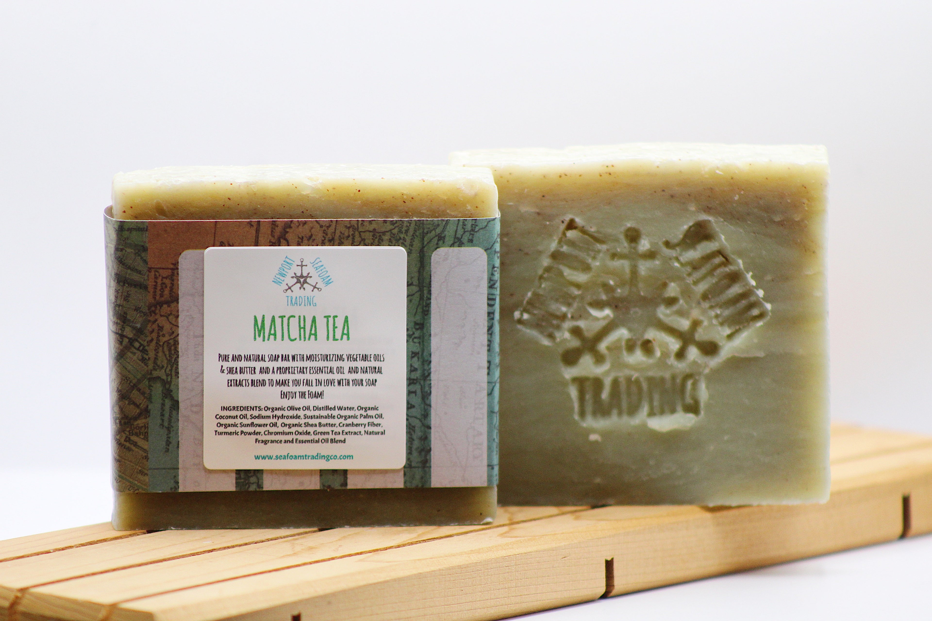 Matcha Tea Organic Handmade Soap Bar