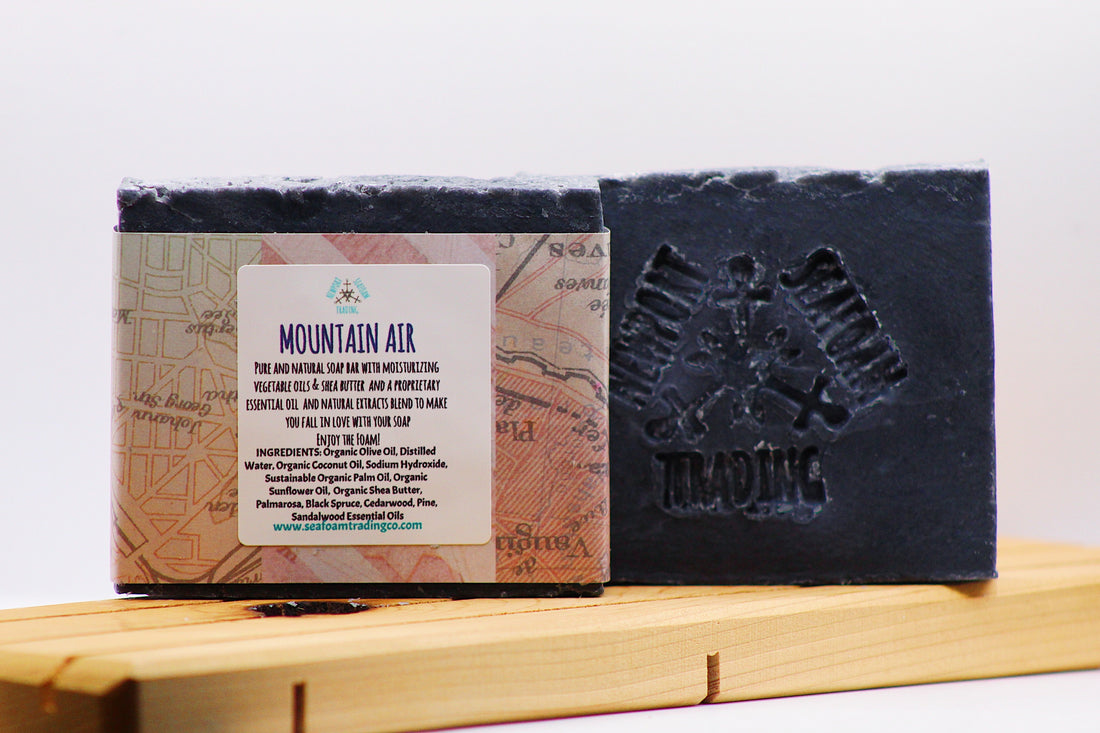 Mountain Air Organic Handmade Soap Bar