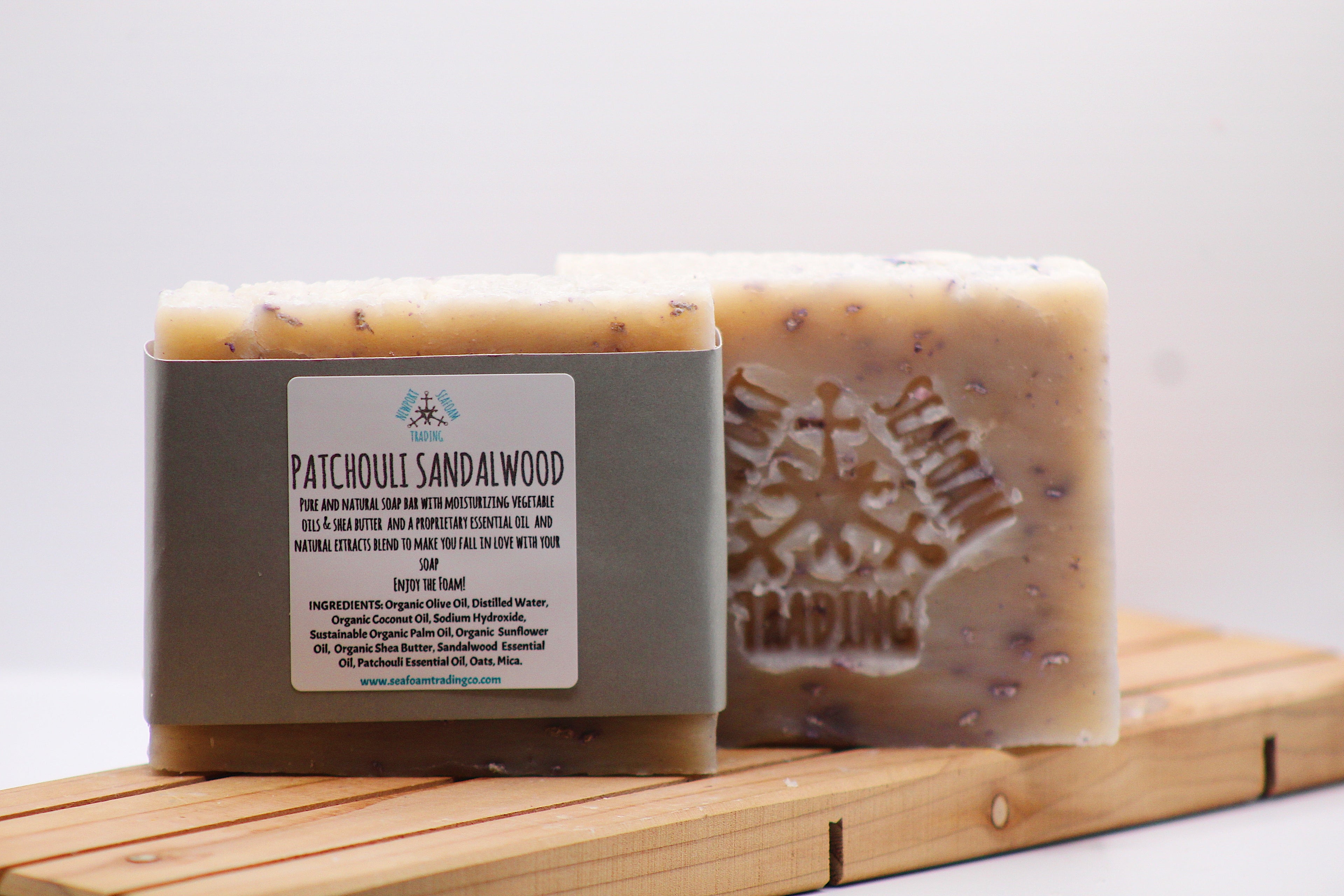 Patchouli Sandalwood Organic Handmade Soap Bar