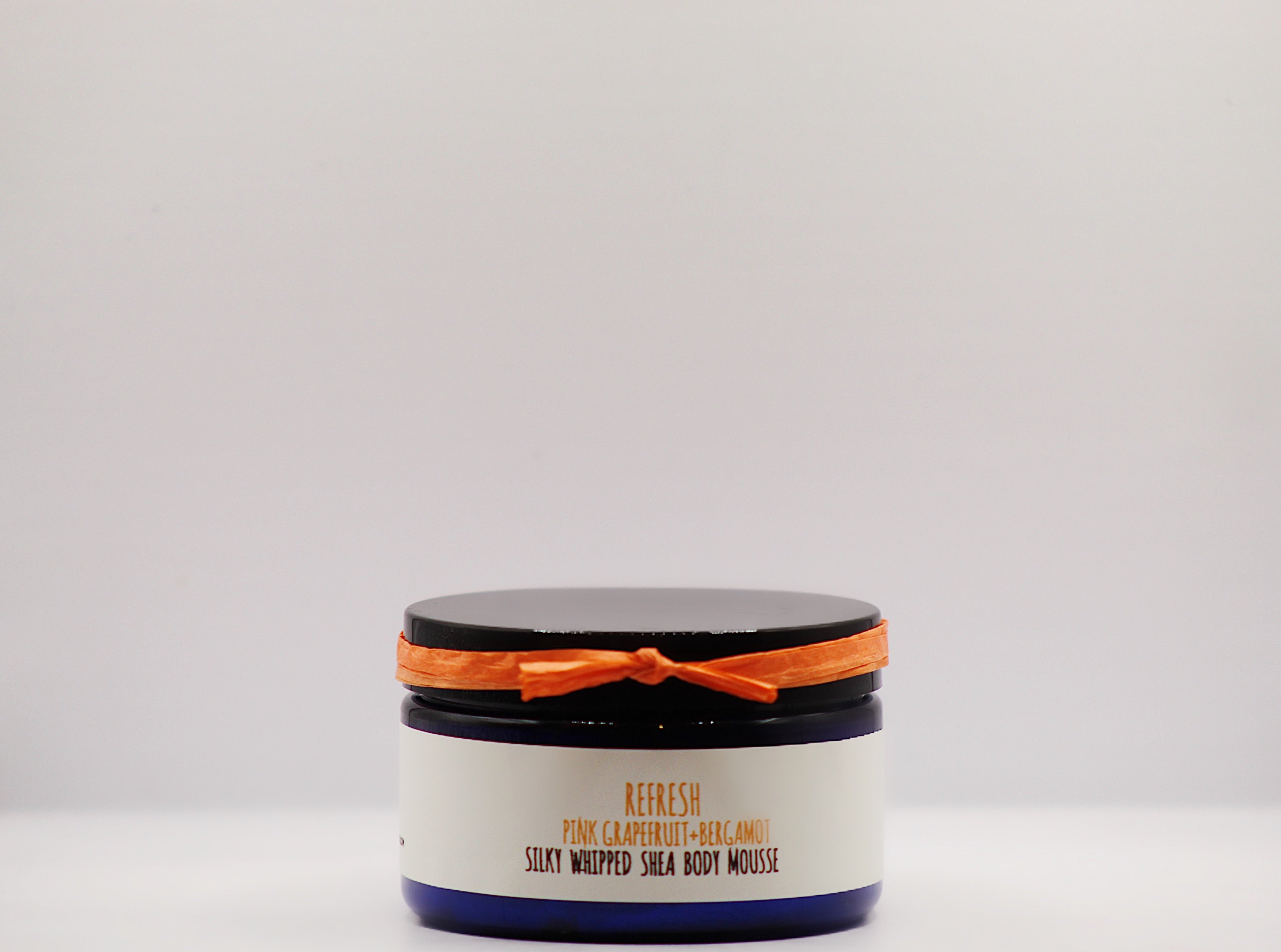Refresh- Pink Grapefruit + Bergamot Organic Handmade Silky Whipped Shea Butter Mousse