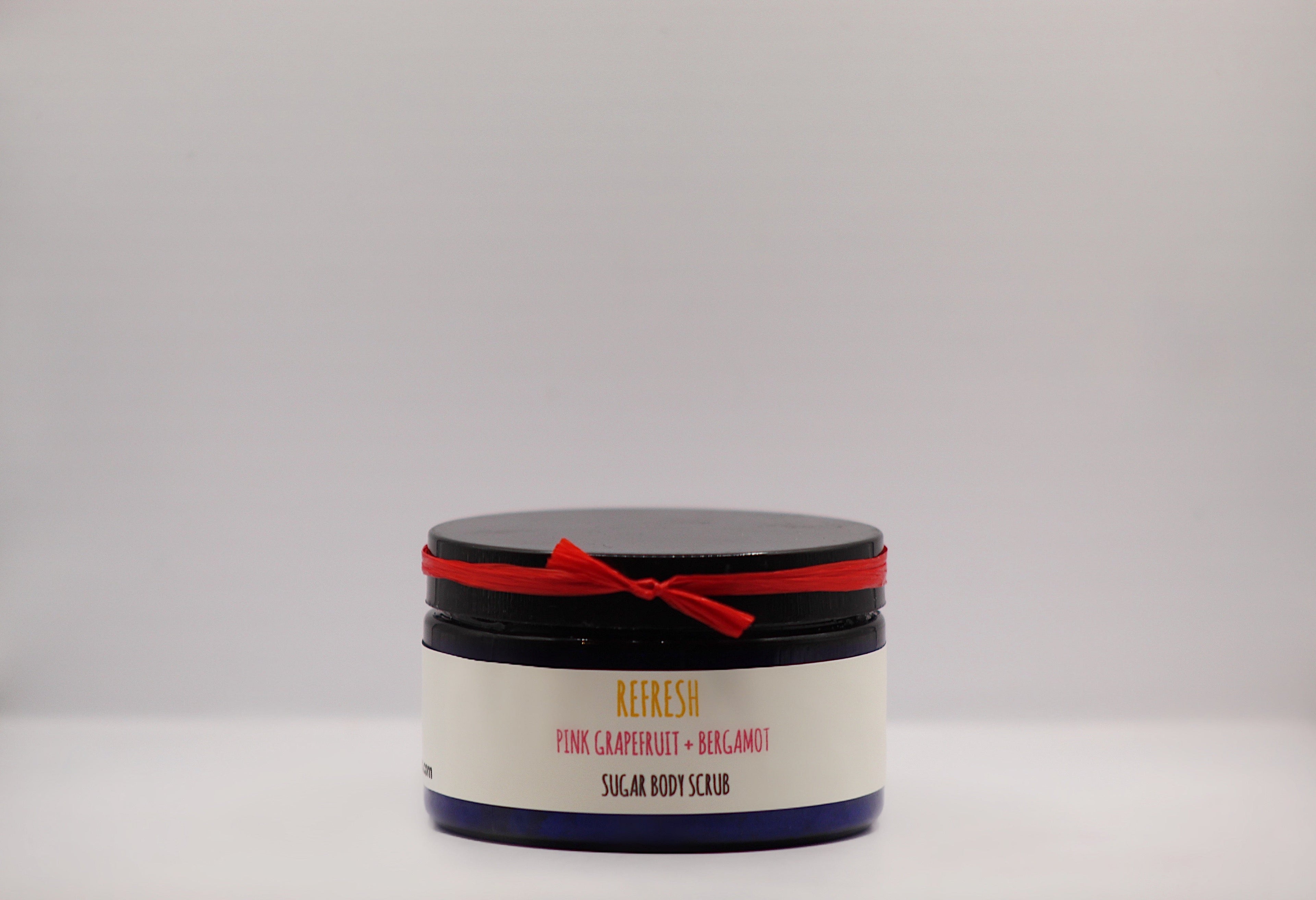 Refresh- Pink Grapefruit + Bergamot Organic Handmade Sugar Scrub