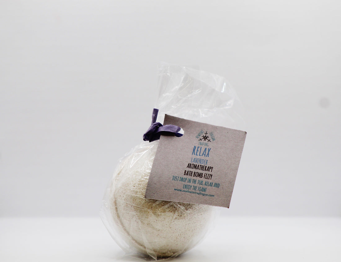 Relax Organic Handmade Bath Bomb