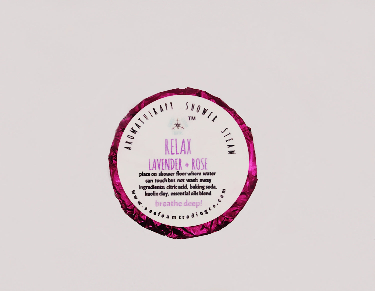 Relax Organic Handmade Shower Steam