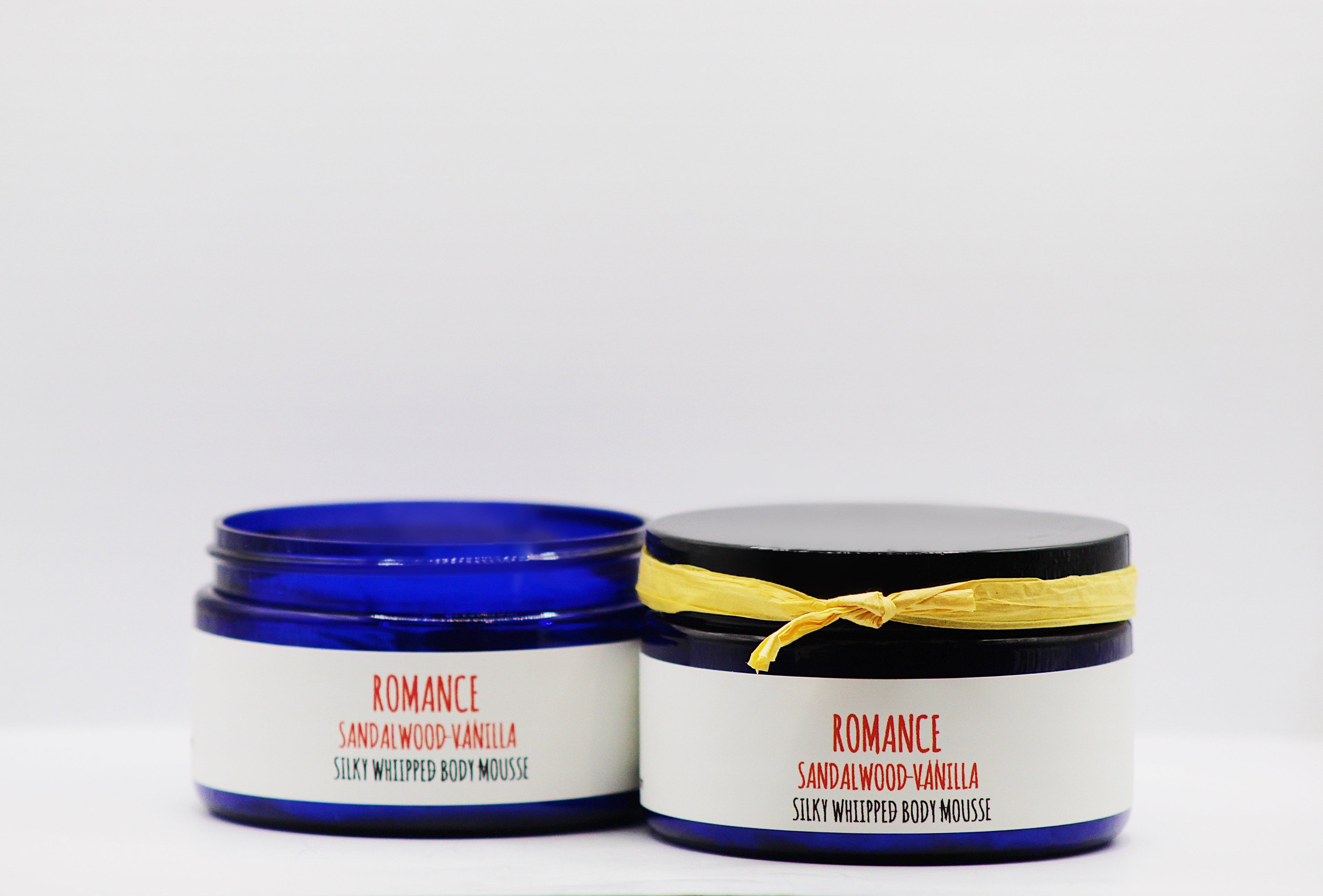 Romance - Sandalwood Vanilla Organic Handmade Silky Whipped Shea Butter Mousse