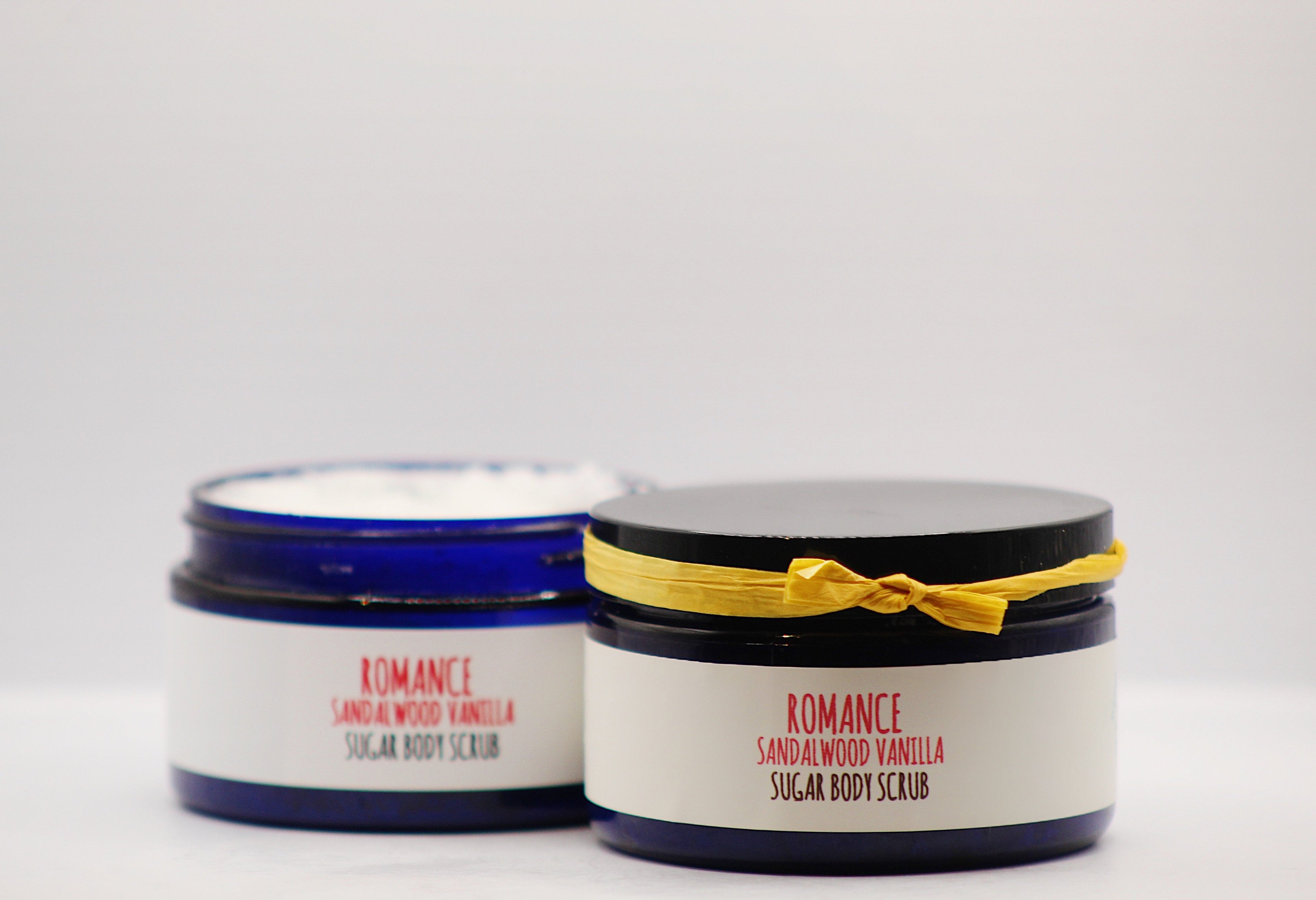 Romance - Sandalwood Vanilla Organic Handmade Sugar Scrub