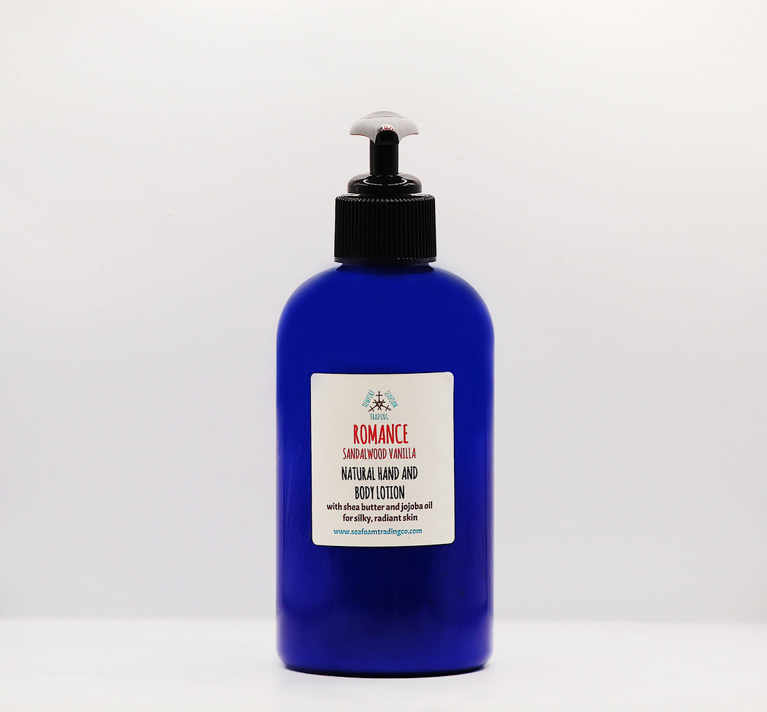 Romance - Sandalwood Vanilla - Organic Handmade Lotion