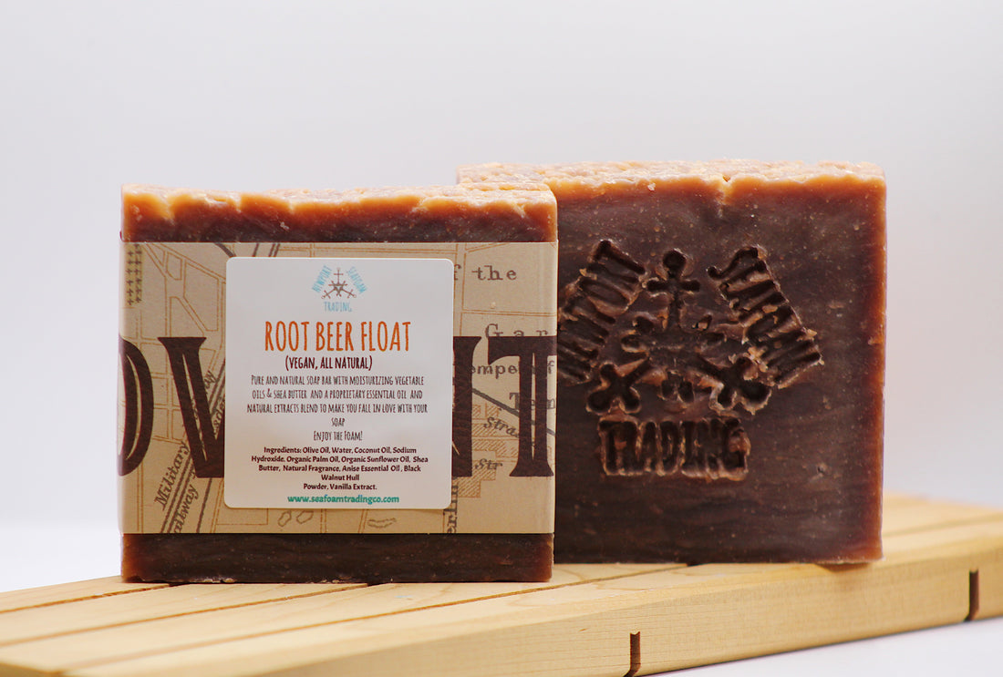 Root Beer Float Organic Handmade Soap Bar