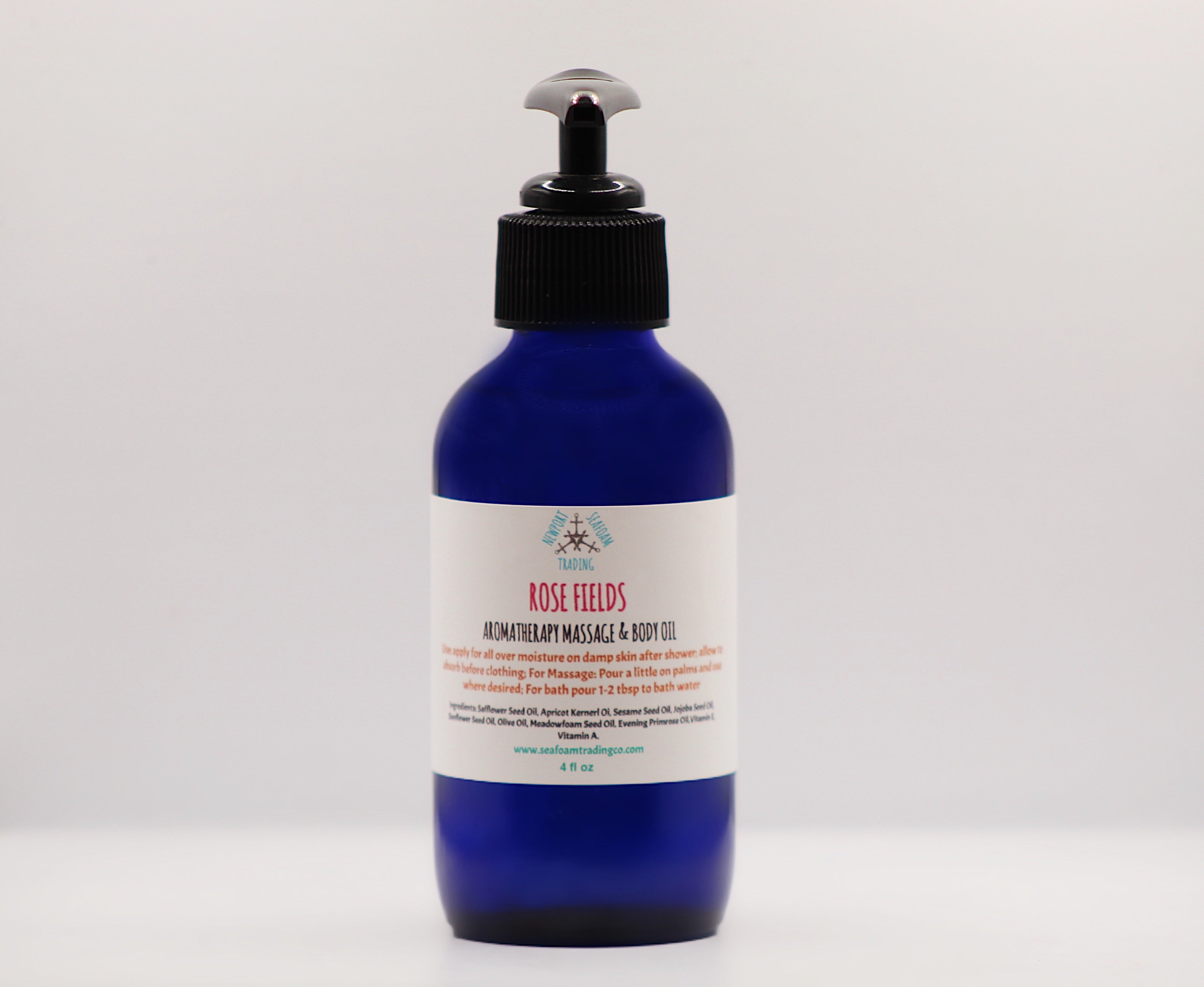 Rose Fields Organic Handmade Massage and Body OIl