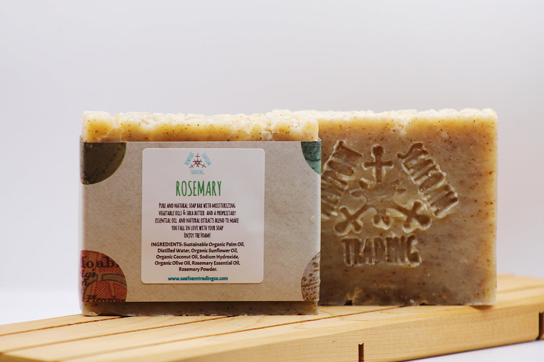 Rosemary Organic Handmade Soap Bar