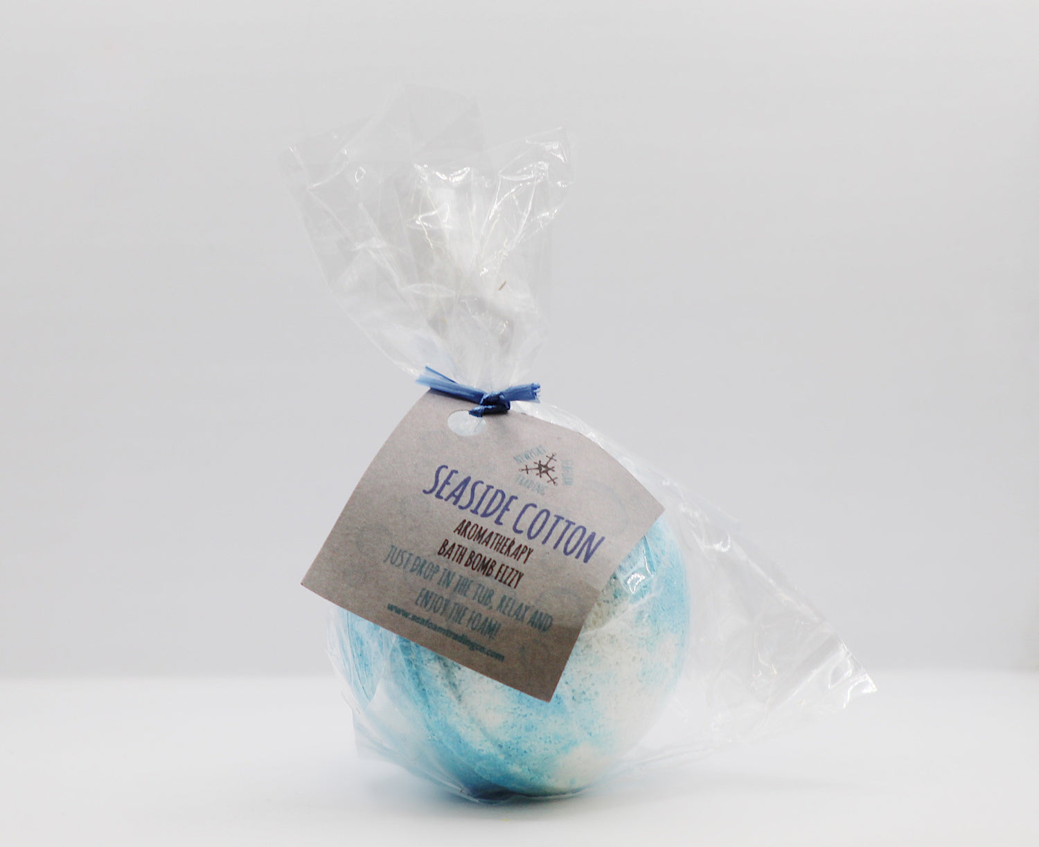 Seaside Cotton Organic Handmade Bath Bomb