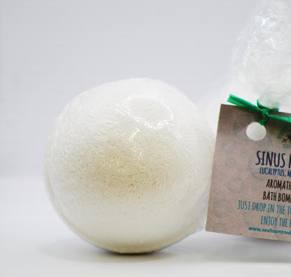 Sinus Relief Organic Handmade Bath Bomb