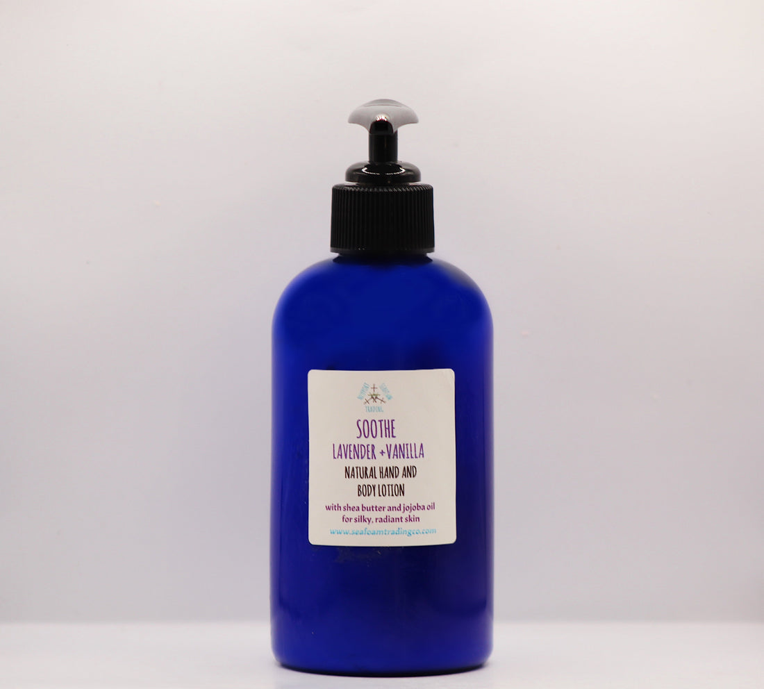 Soothe - Lavender Vanilla - Organic Handmade Lotion