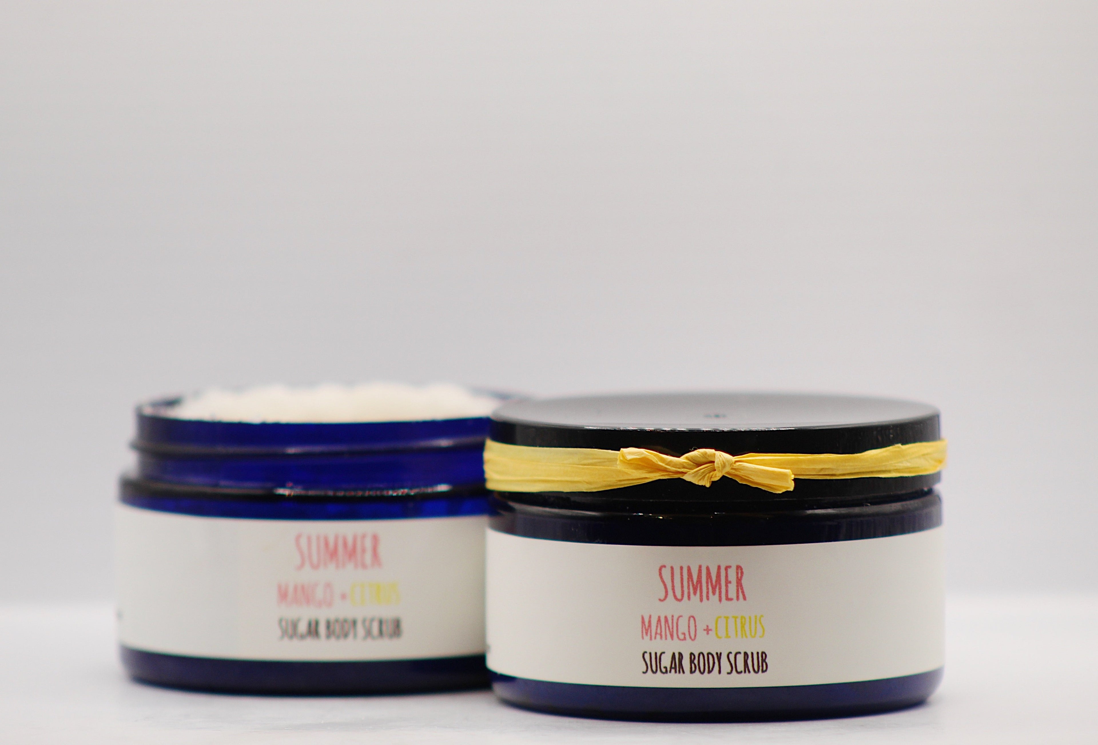 Summer - Mango Lemon Organic Handmade Sugar Scrub