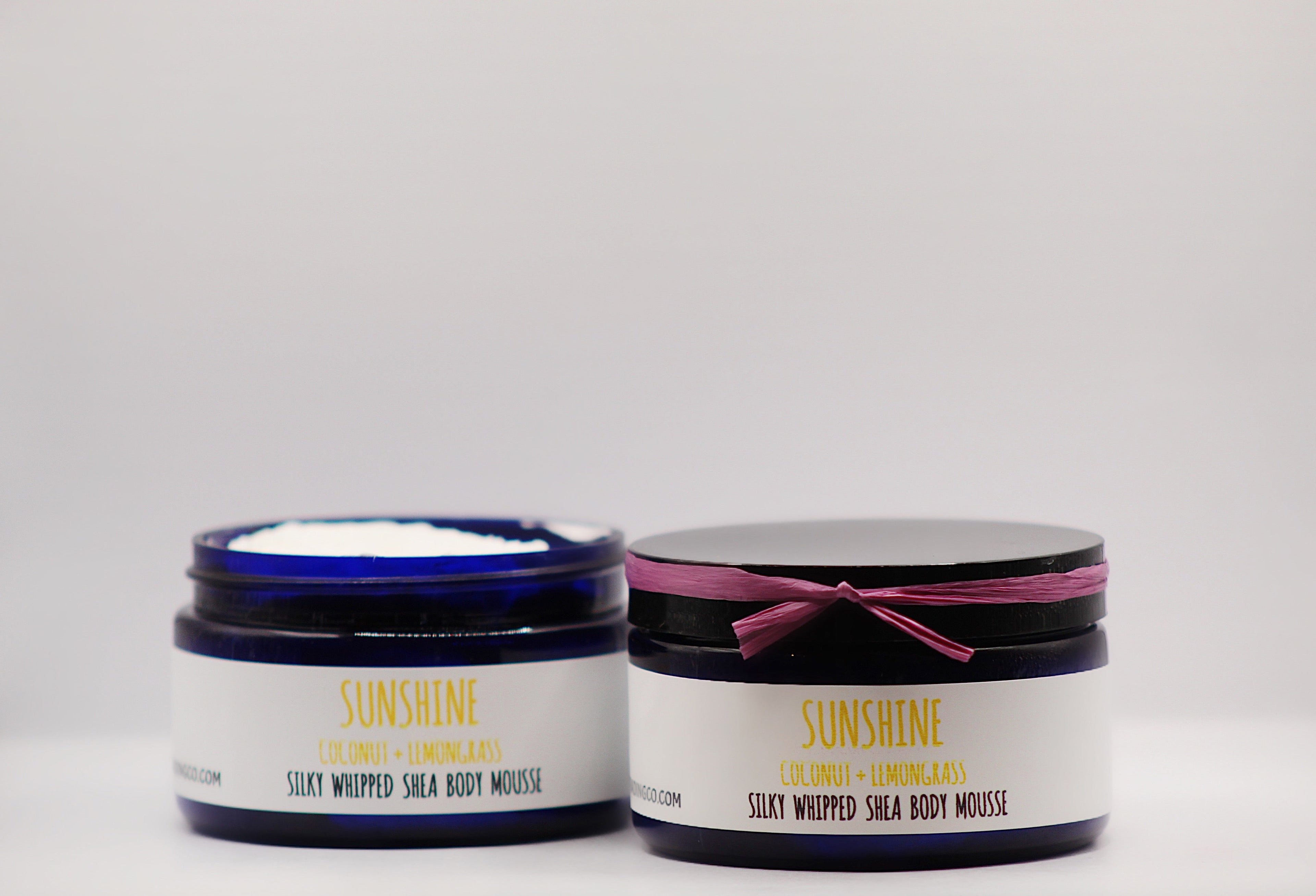 Sunshine- Lemongrass Coconut Organic Handmade Silky Whipped Shea Butter Mousse