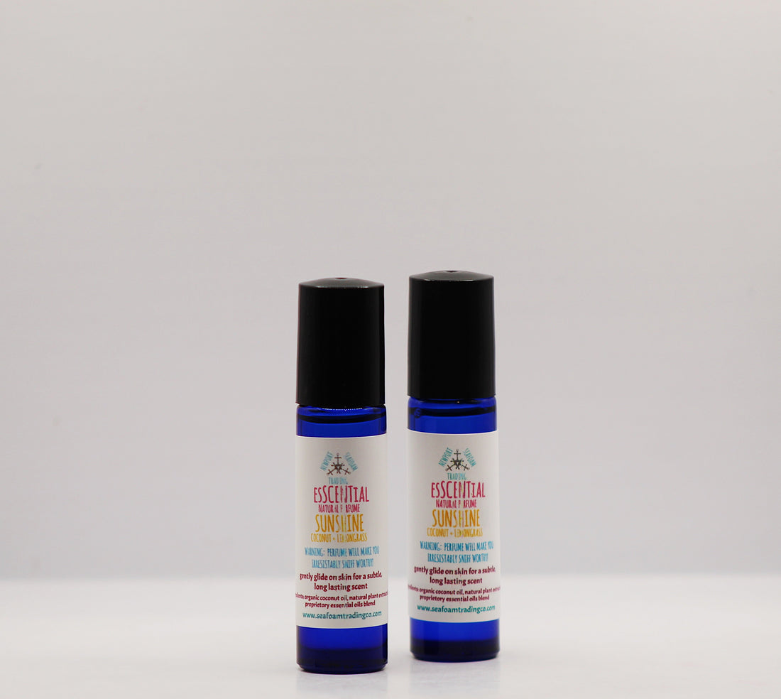 SUNSHINE - coconut +lemongrass EsSCENTial Organic Handmade Perfume