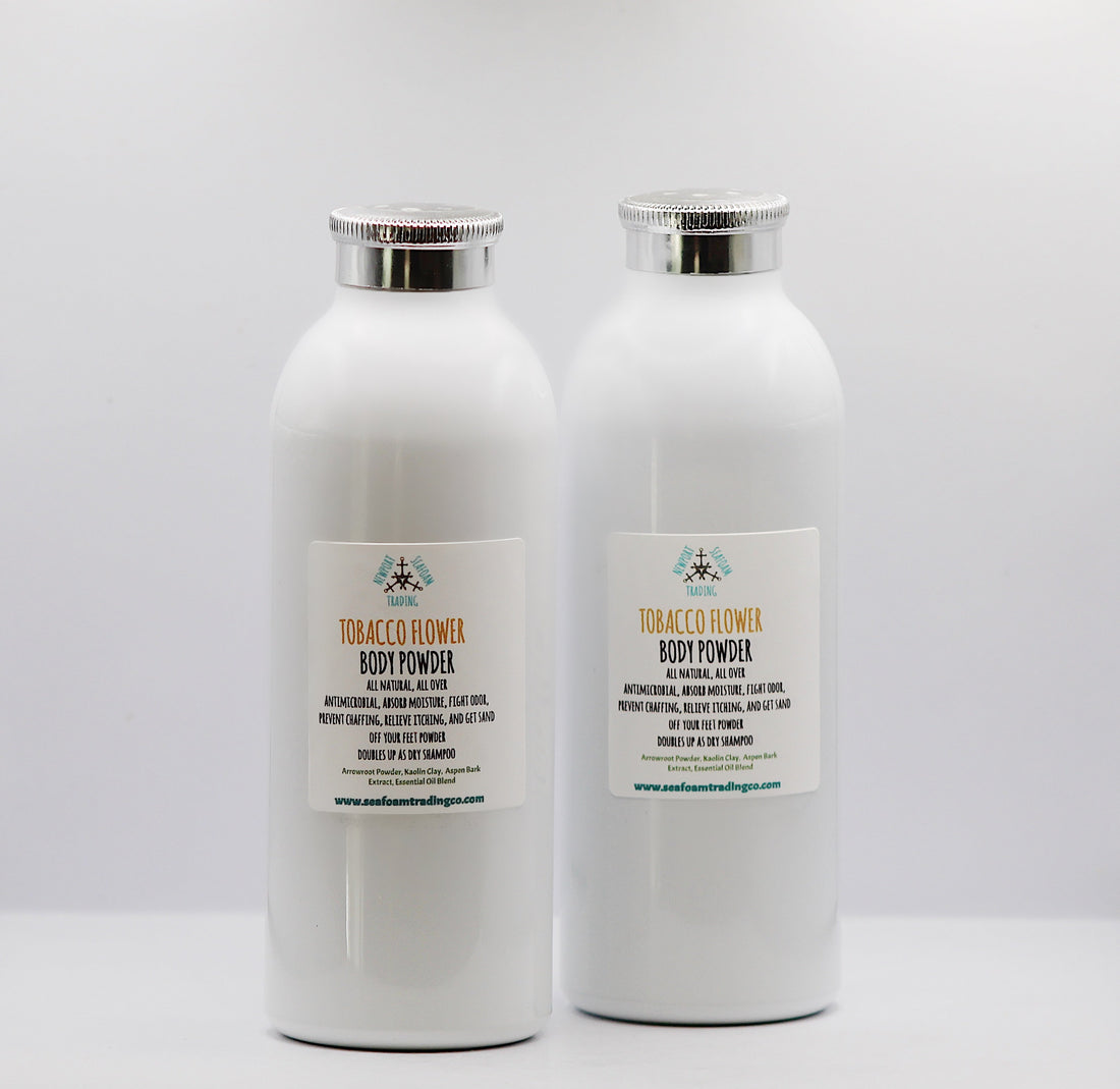 Tobacco Flower Natural Body Powder