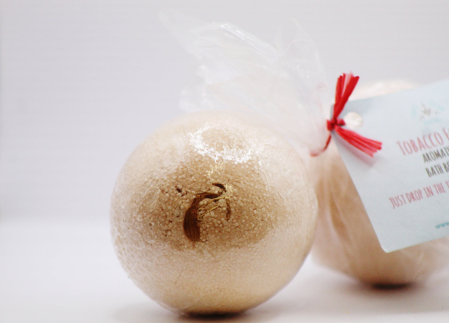 Tobacco Flower Organic Handmade Bath Bomb