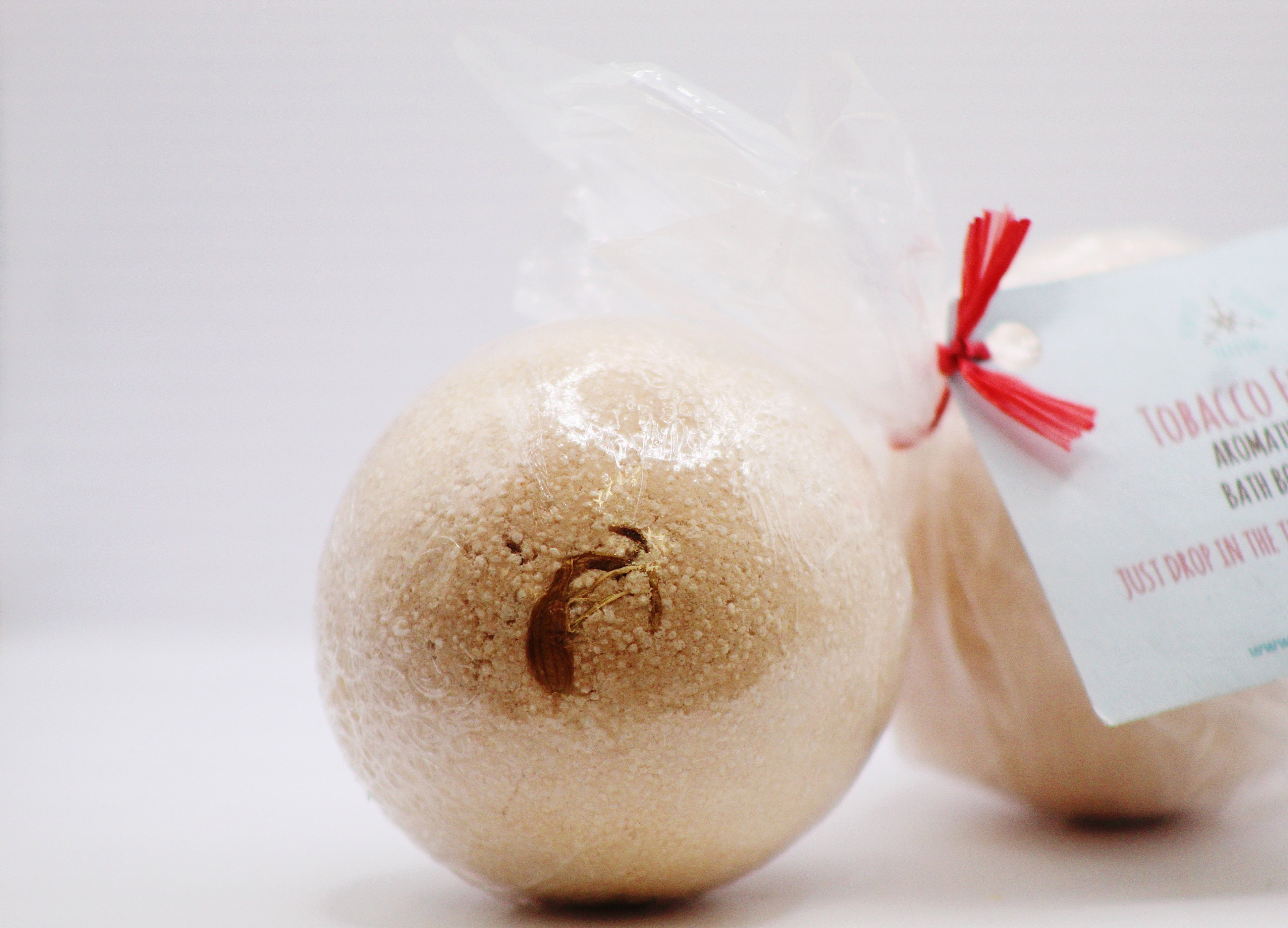 Tobacco Flower Organic Handmade Bath Bomb