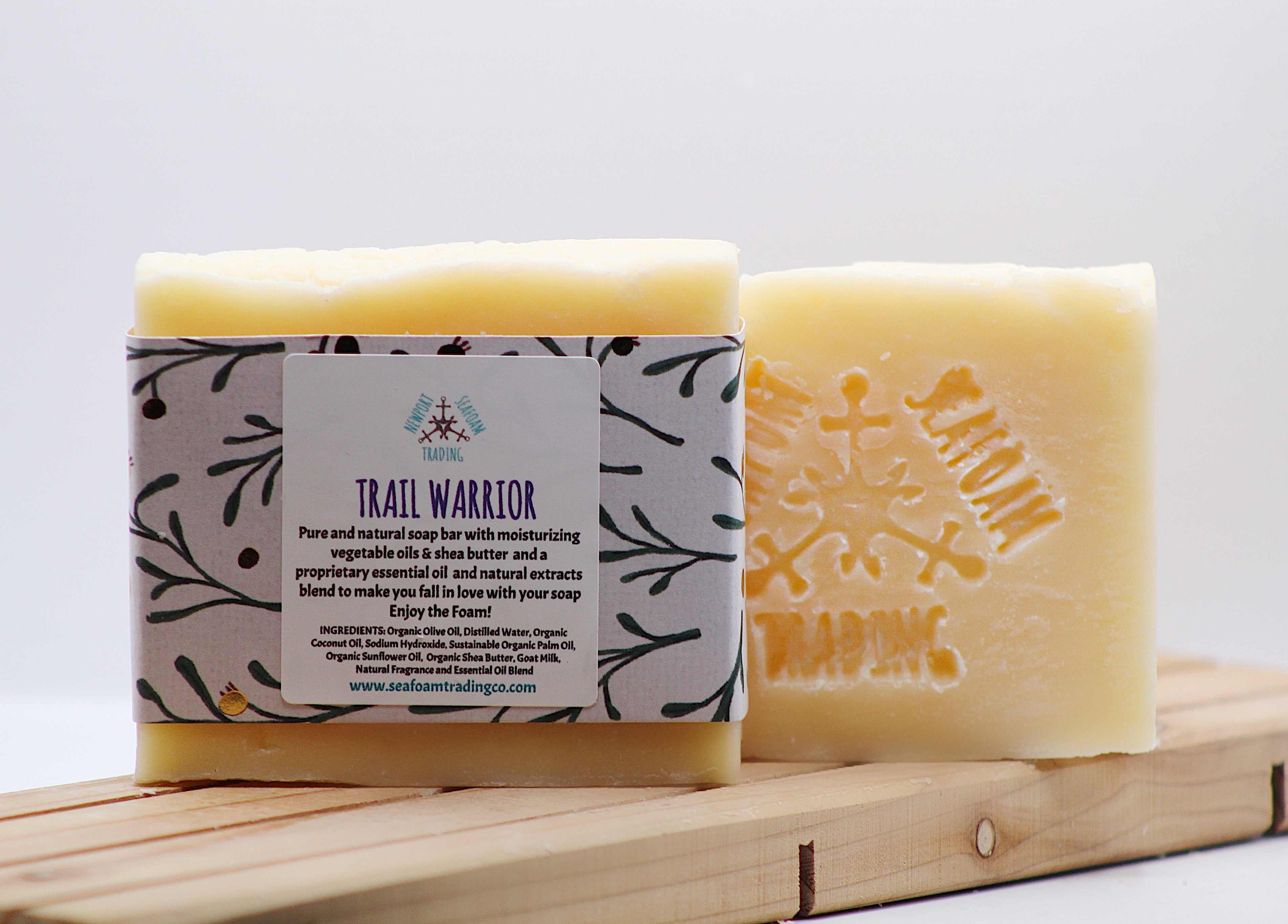 Trail Warrior Organic Handmade Soap Bar