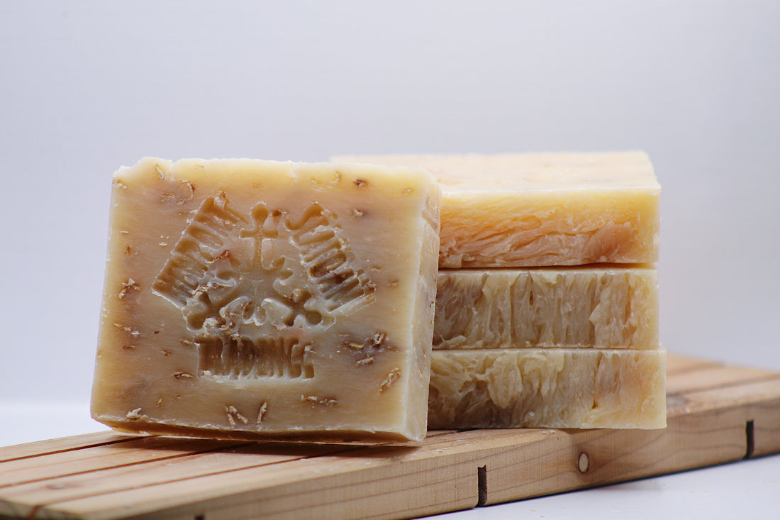 Oatmeal - Unscented Organic Handmade Soap Bar