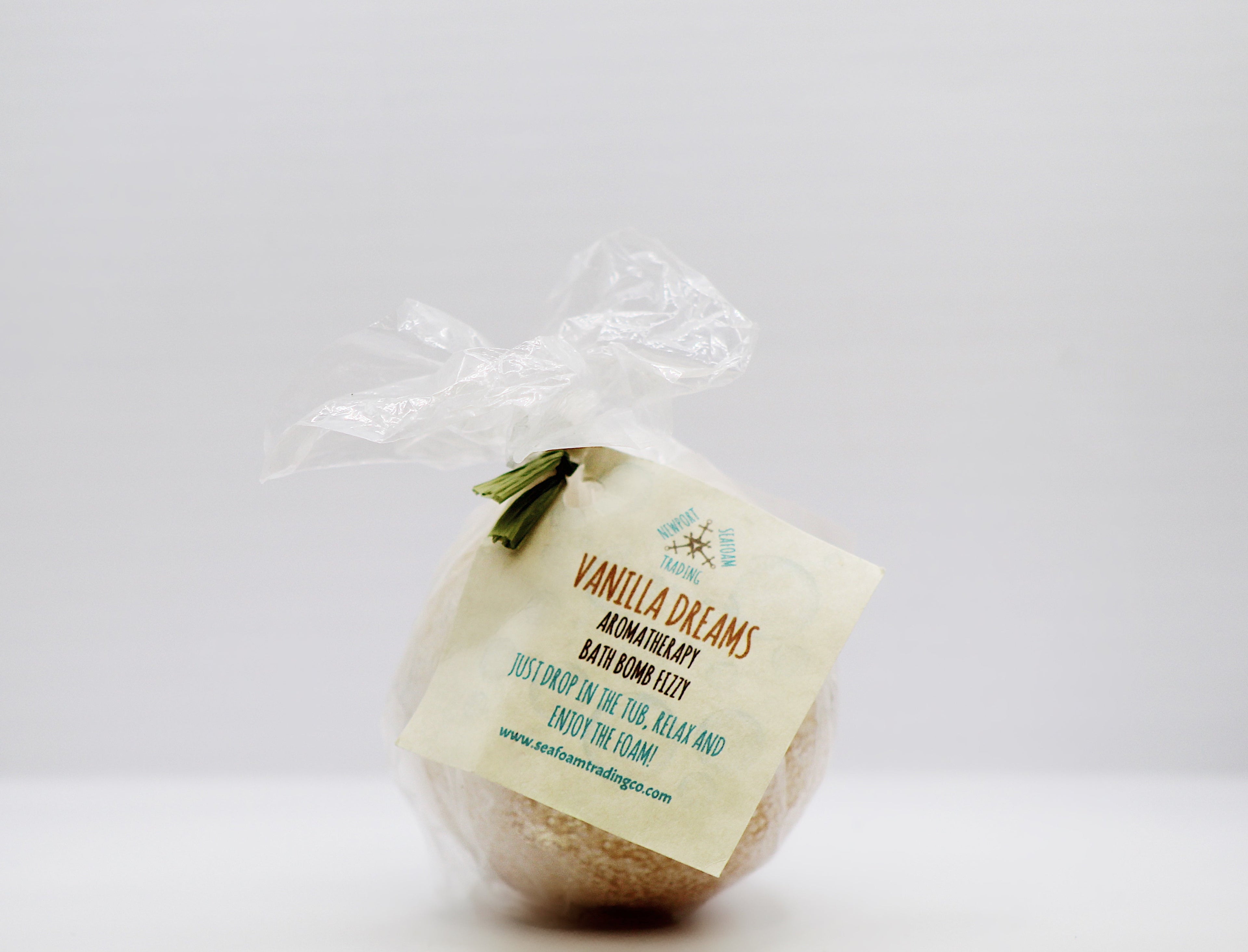 Vanilla Dreams Organic Handmade Bath Bomb