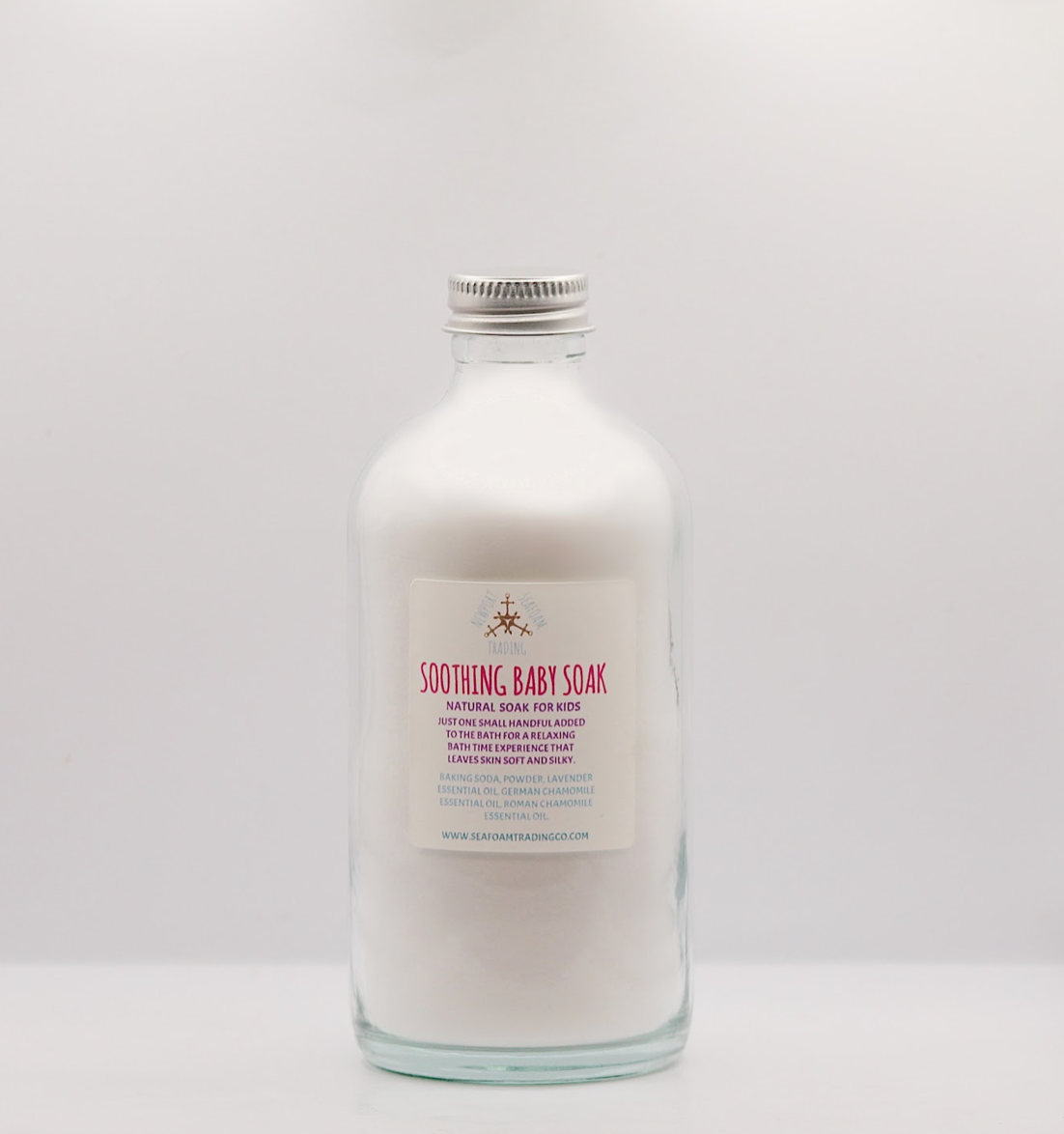 Lavender and Chamomile Soothing Organic Handmade Bath Soak for Babies and Kids