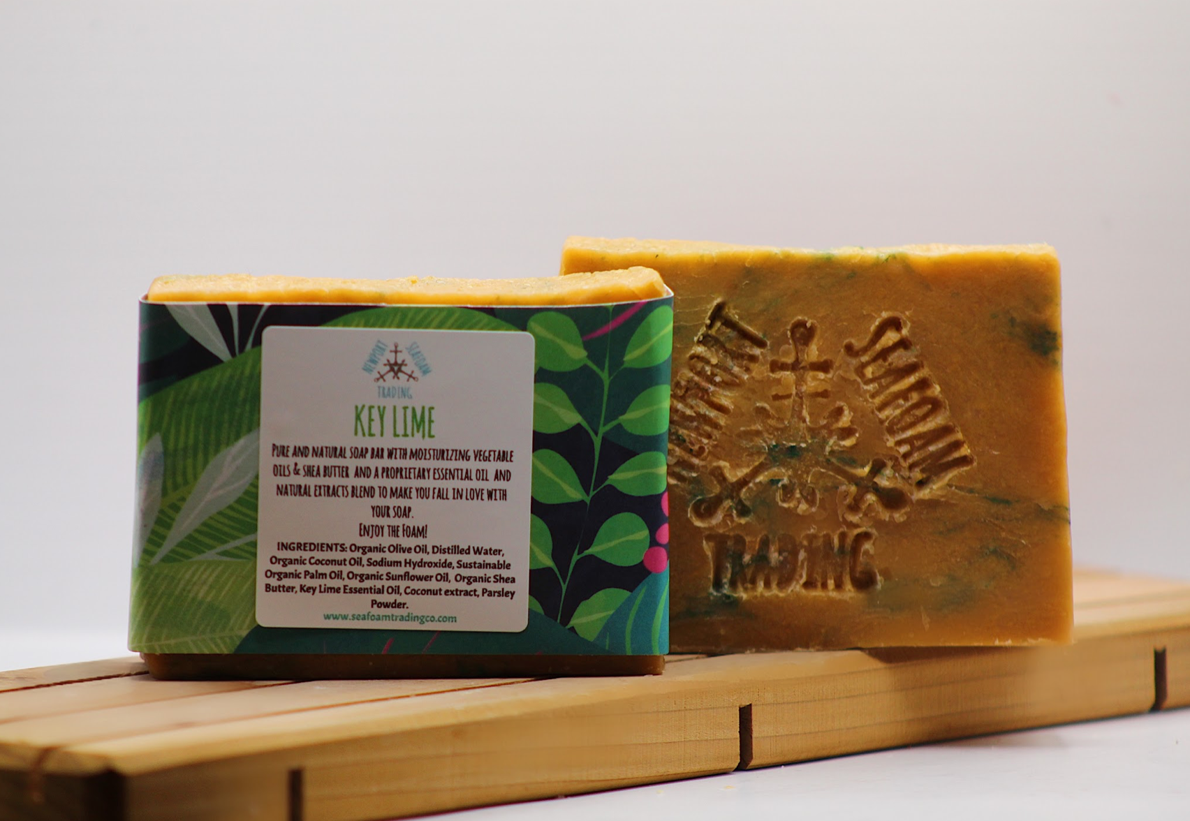 Key Lime Organic Handmade Soap Bar